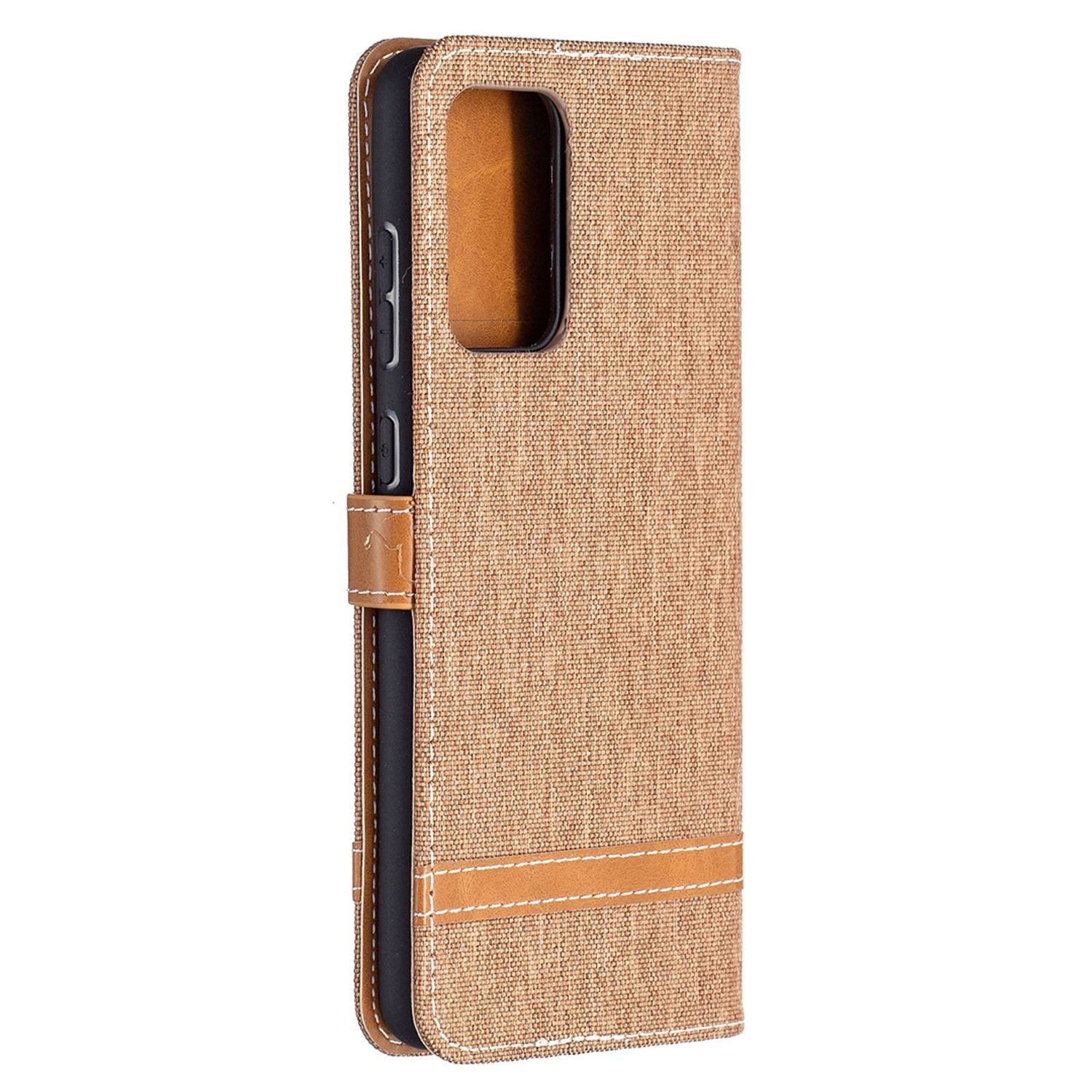 Samsung Galaxy A72 5G Handyhülle Bookcover Braun