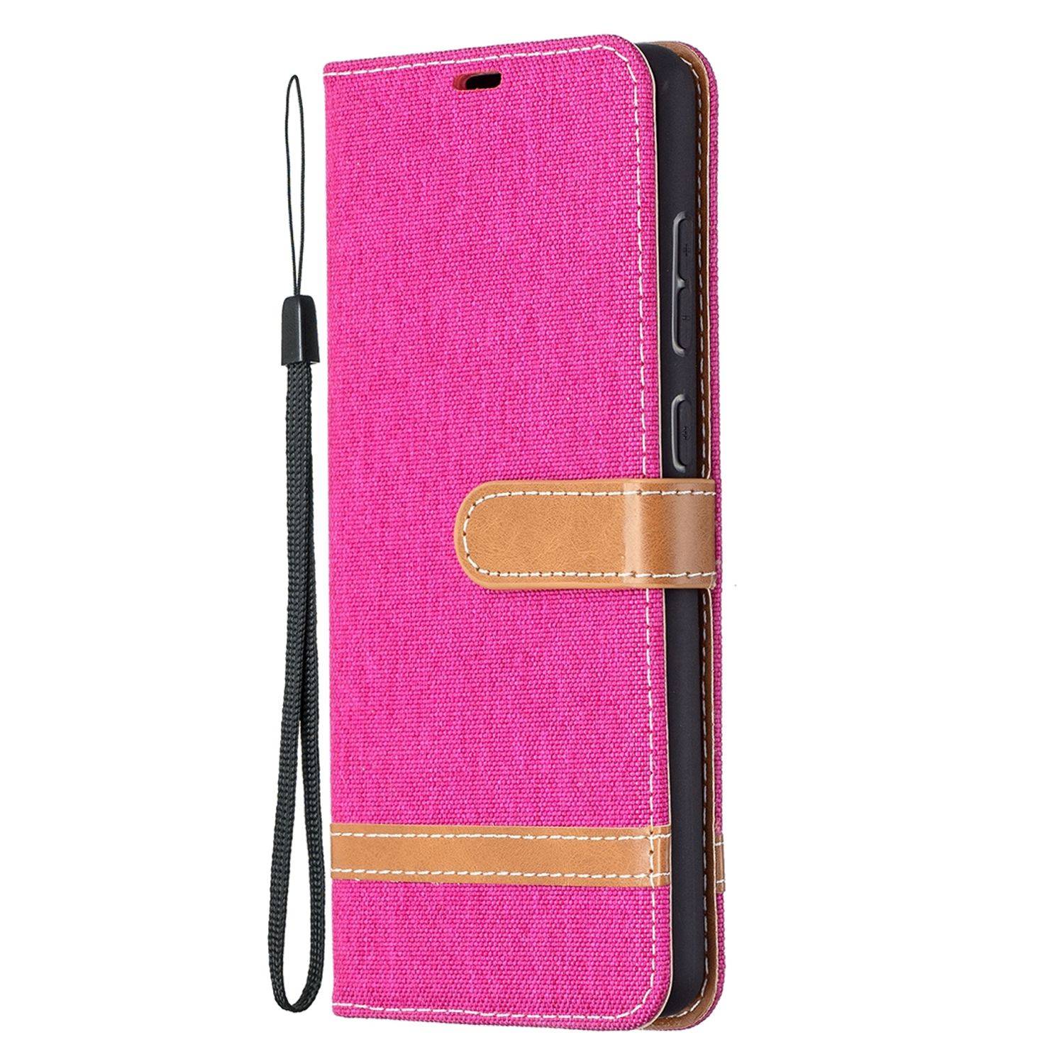 Samsung Galaxy A72 5G Handyhülle Bookcover Rosa