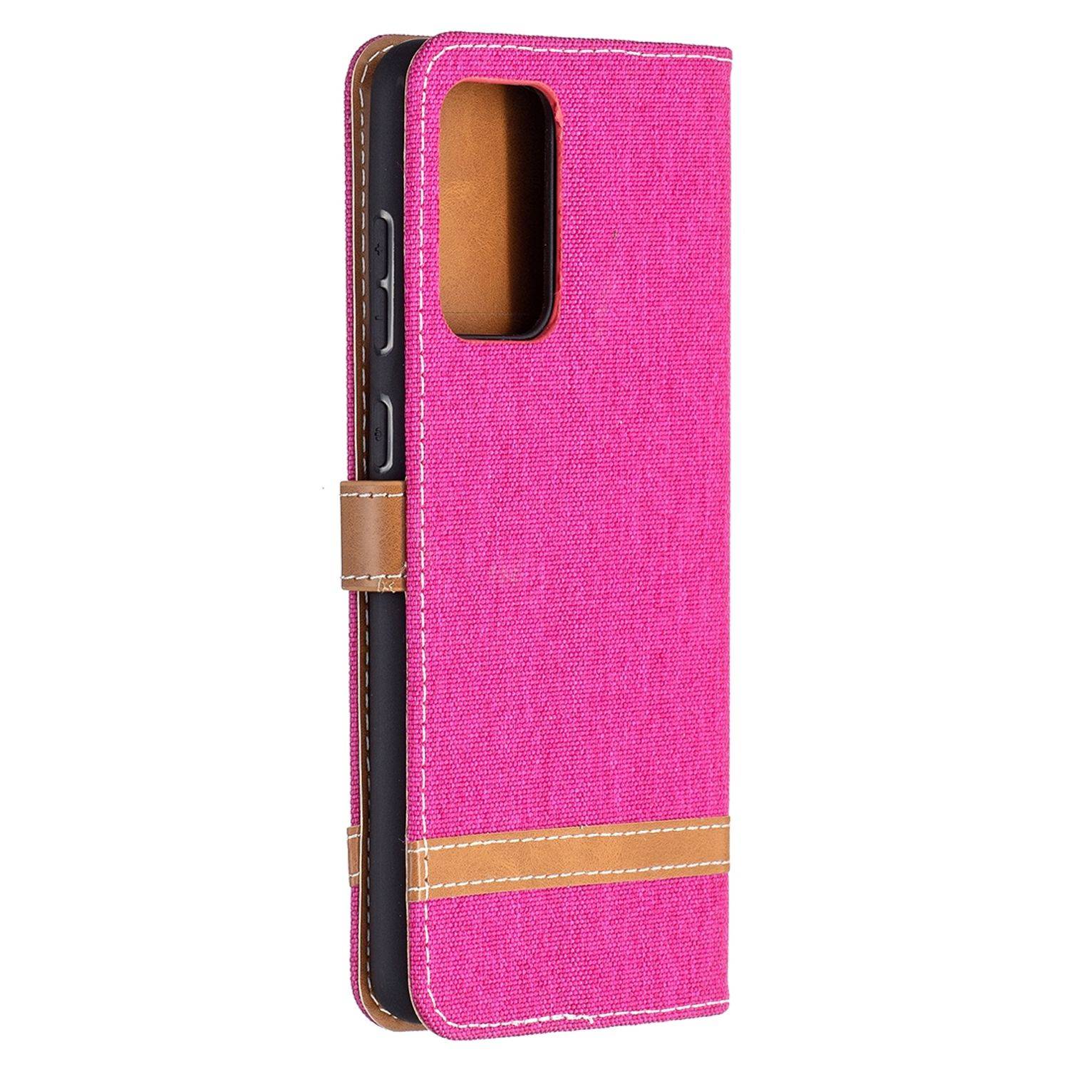 Samsung Galaxy A72 5G Handyhülle Bookcover Rosa
