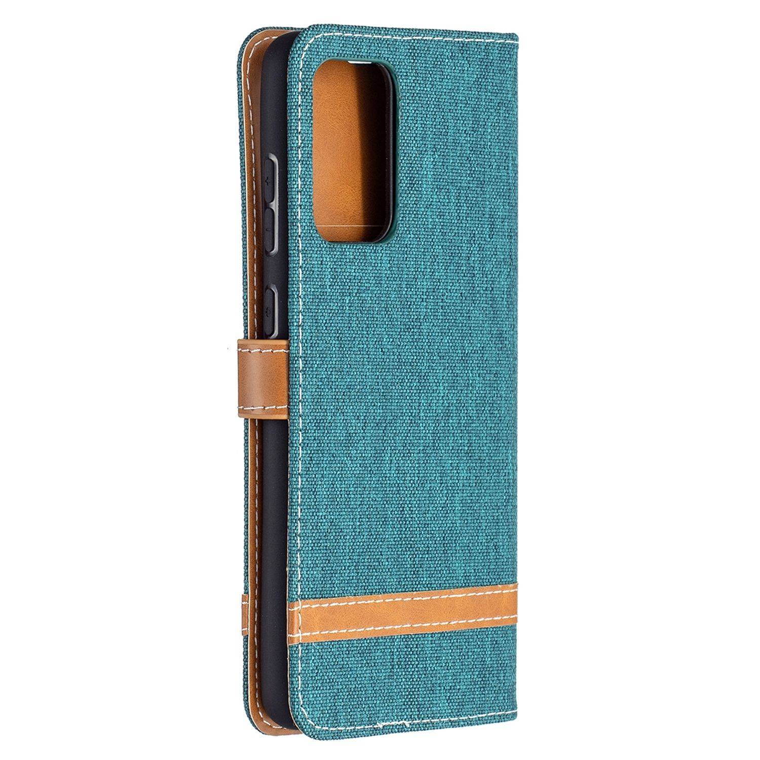 Samsung Galaxy A72 5G Handyhülle Bookcover Grün