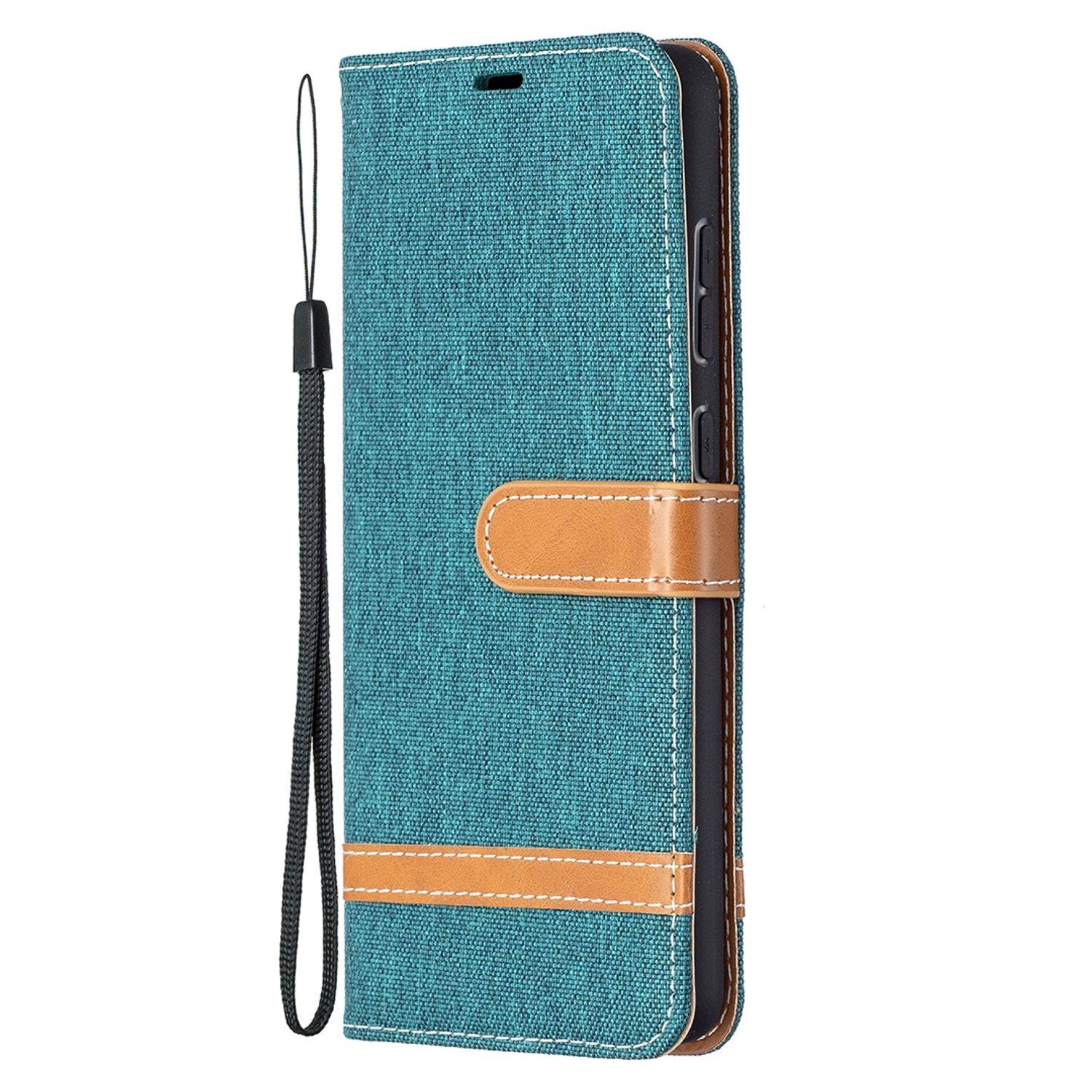 Samsung Galaxy A72 5G Handyhülle Bookcover Grün