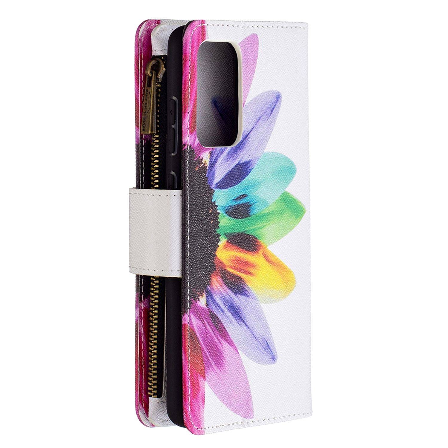 Samsung Galaxy A72 5G Handyhülle Bookcover Weiß