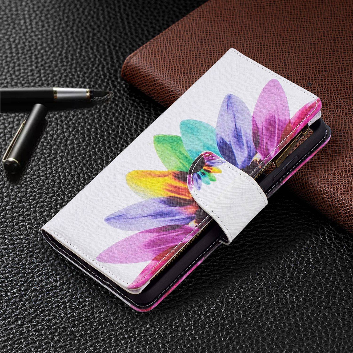 Samsung Galaxy A72 5G Handyhülle Bookcover Weiß