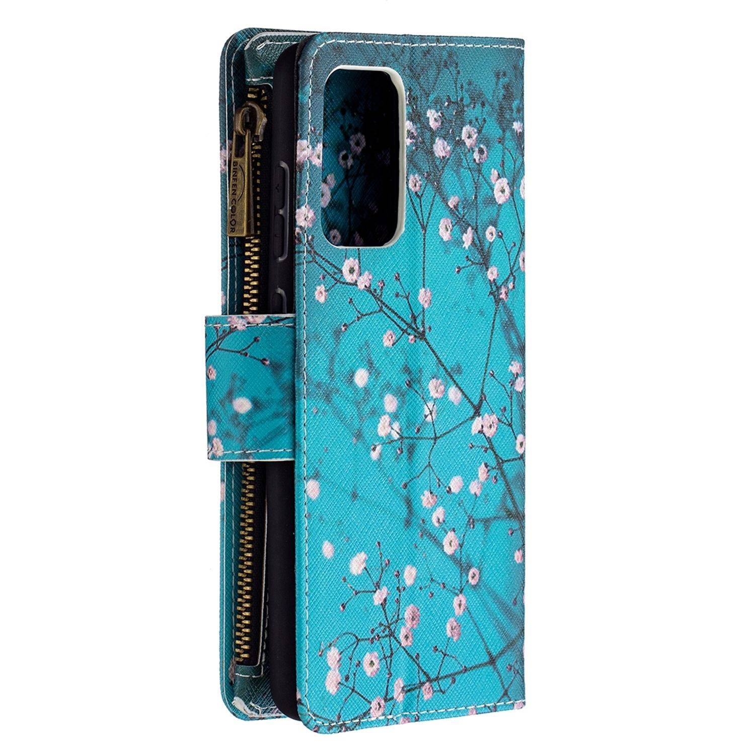 Samsung Galaxy A72 5G Handyhülle Bookcover Blau