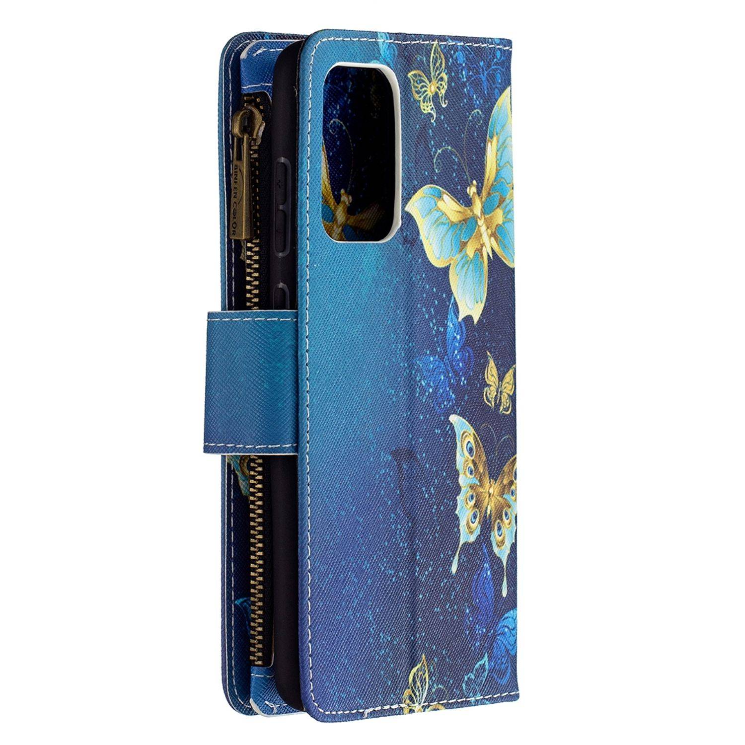 Samsung Galaxy A72 5G Handyhülle Bookcover Blau
