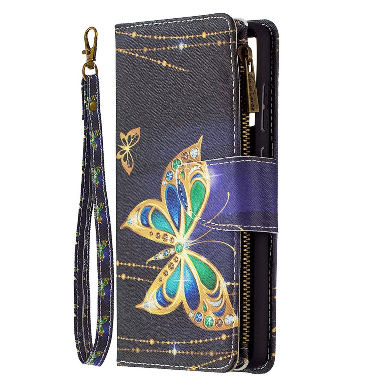 Samsung Galaxy A72 5G Handyhülle Bookcover Schwarz