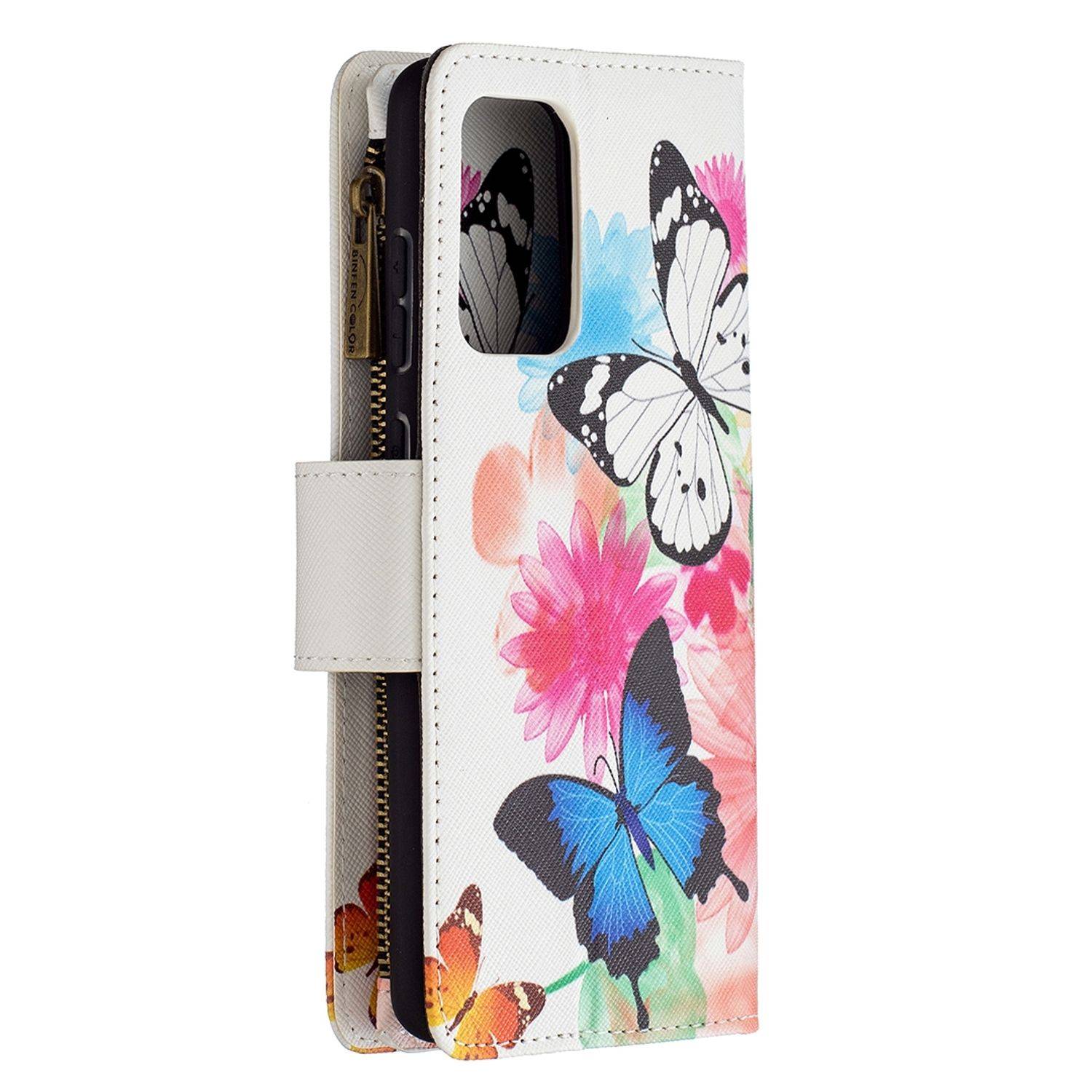 Samsung Galaxy A72 5G Handyhülle Bookcover Weiß