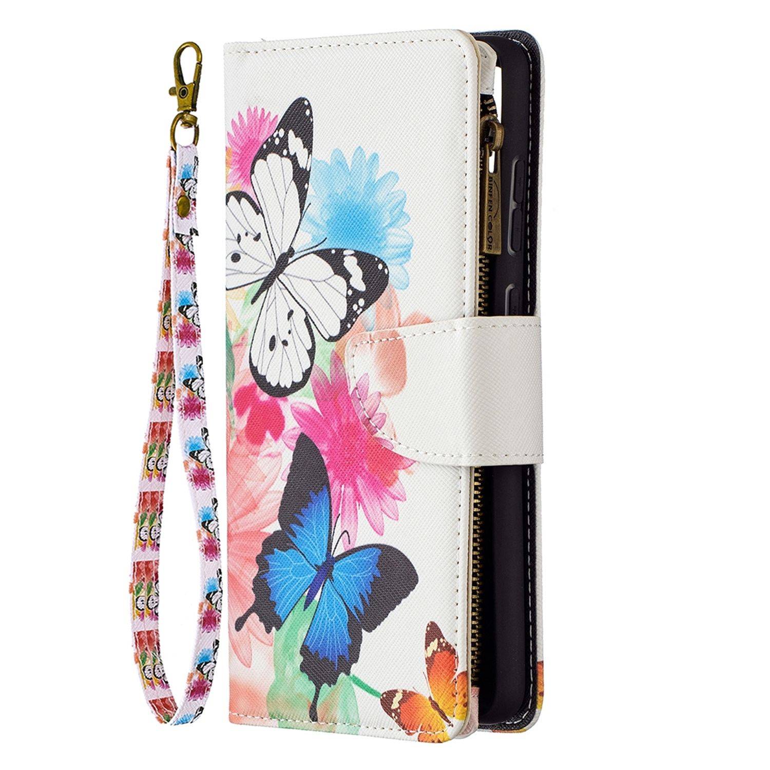 Samsung Galaxy A72 5G Handyhülle Bookcover Weiß