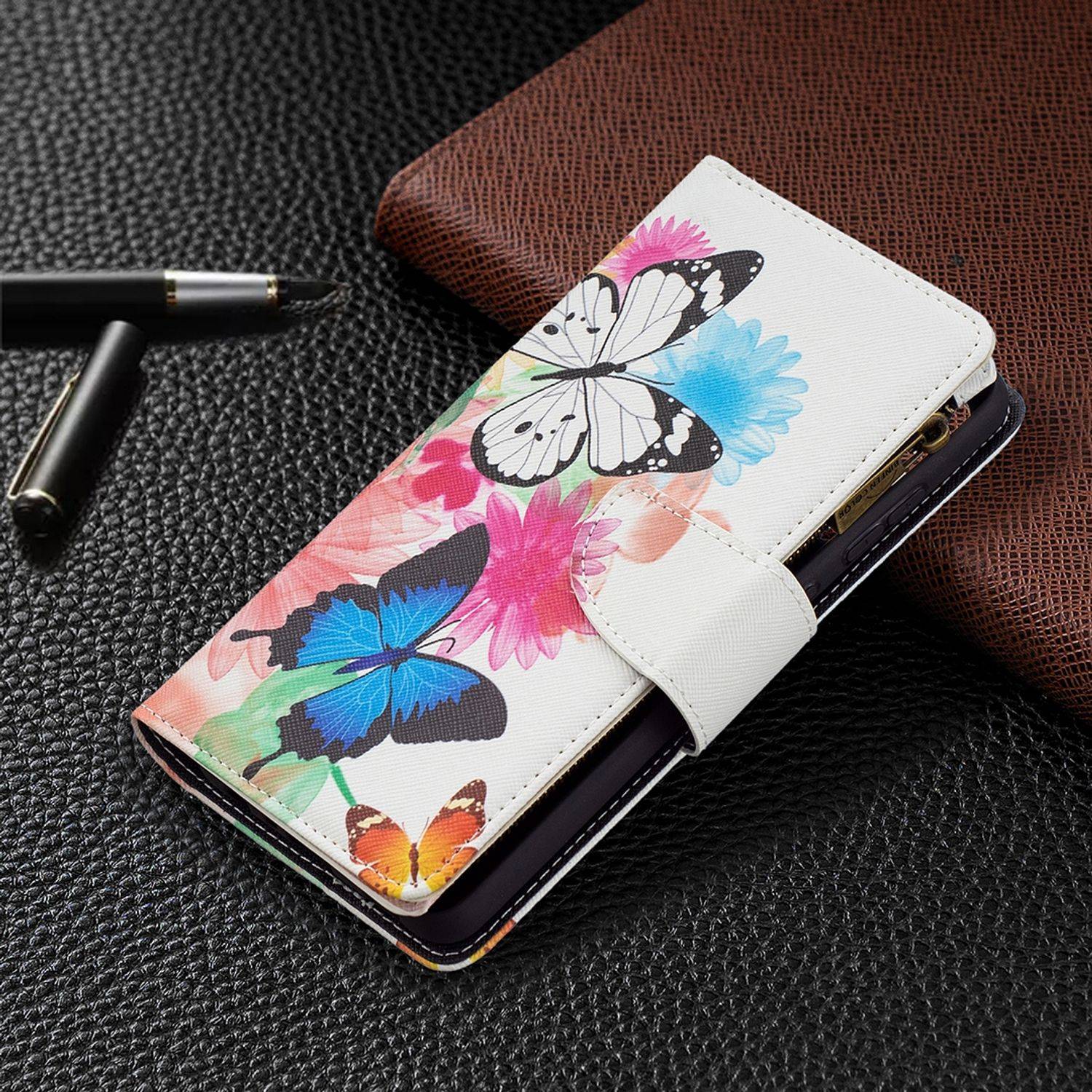 Samsung Galaxy A72 5G Handyhülle Bookcover Weiß