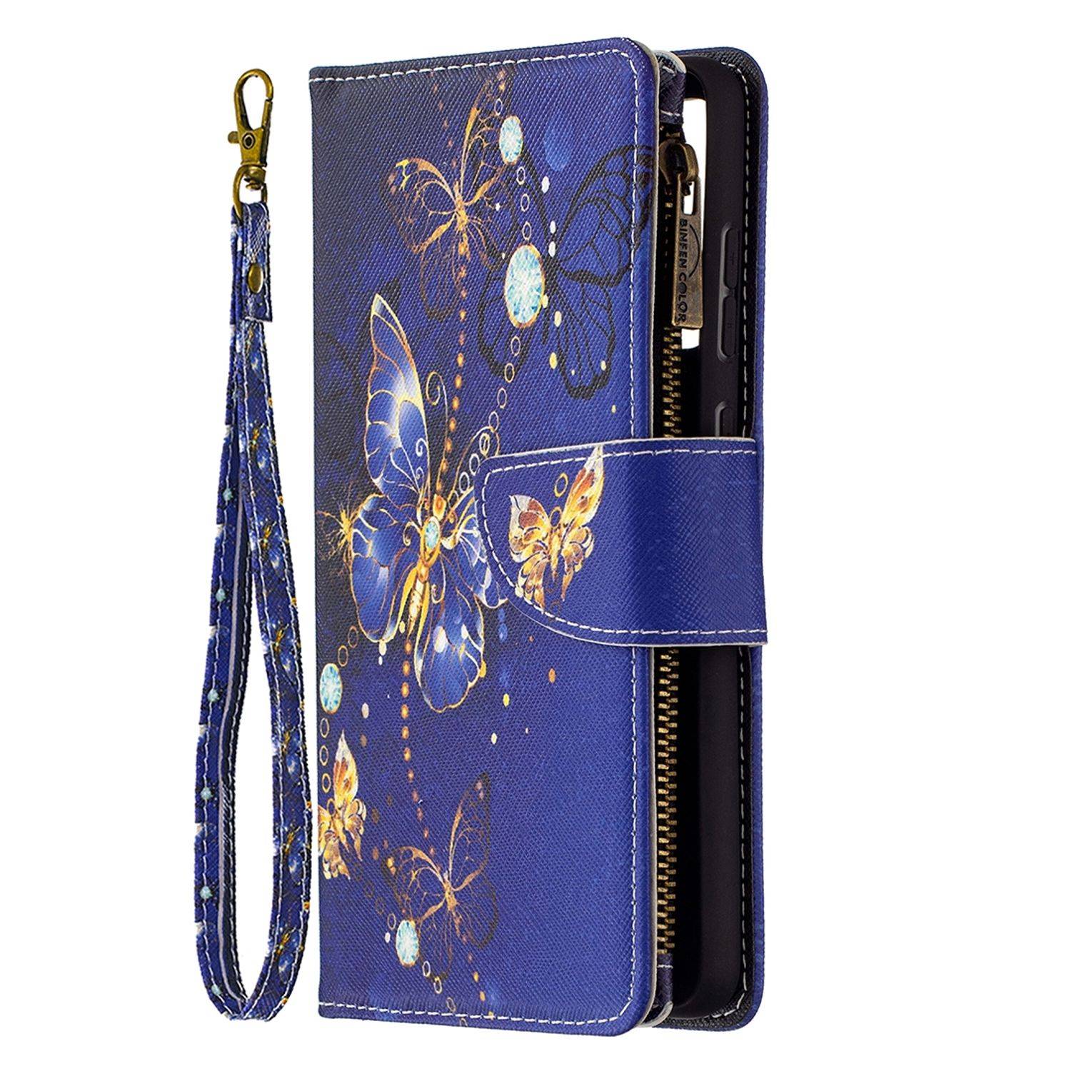 Samsung Galaxy A72 5G Handyhülle Bookcover Violett