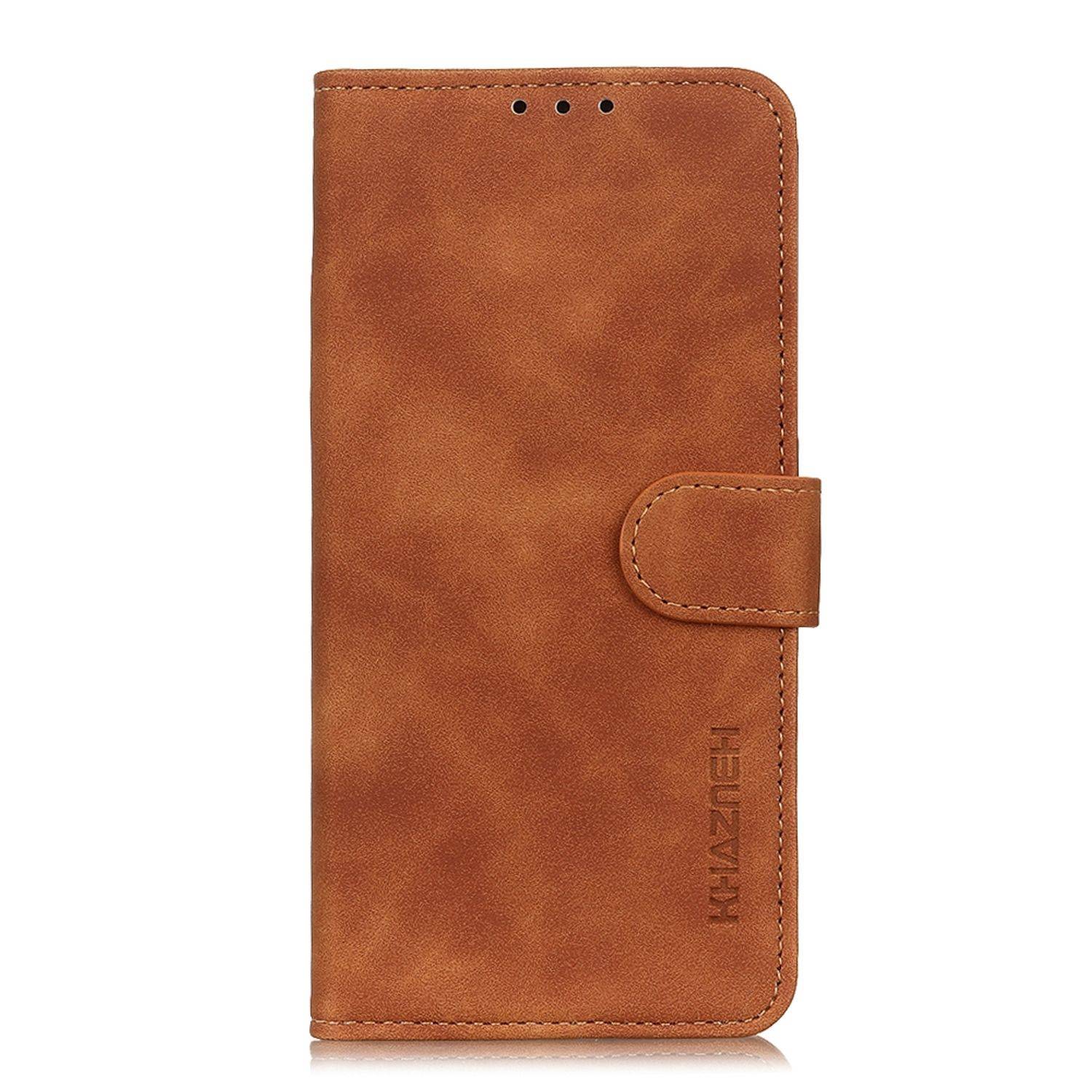 Samsung Galaxy A72 5G Handyhülle Bookcover Braun