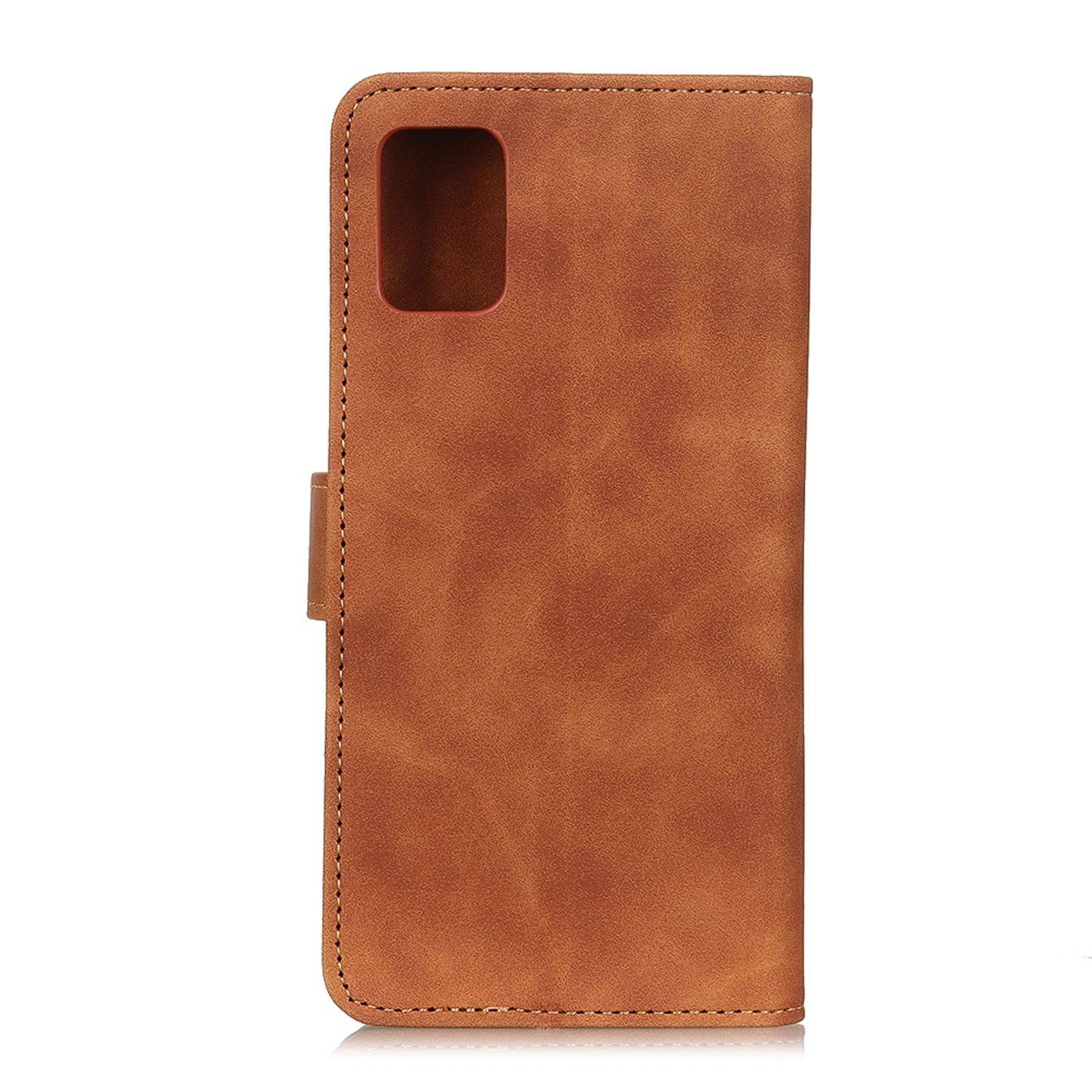 Samsung Galaxy A72 5G Handyhülle Bookcover Braun