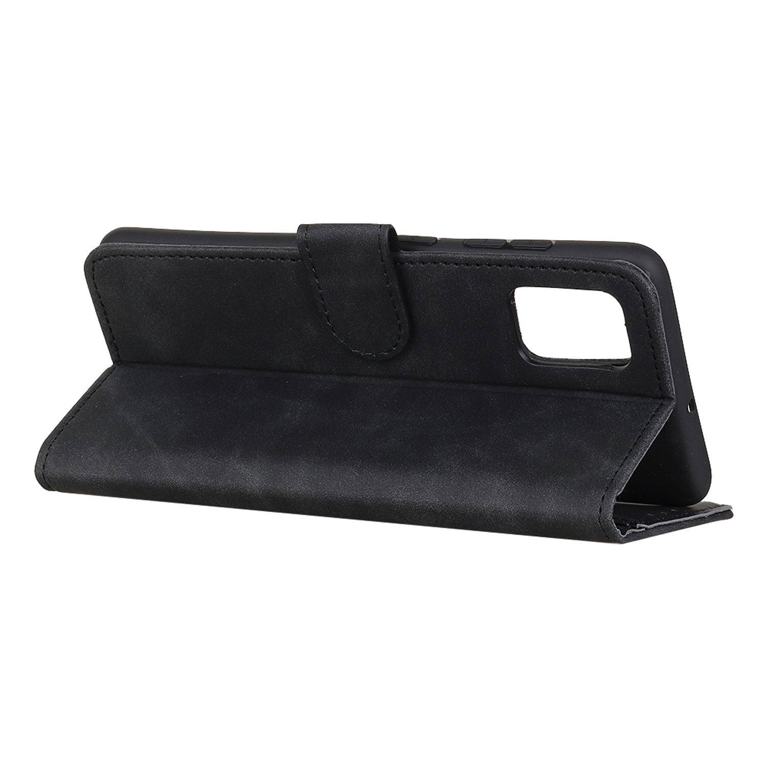 Samsung Galaxy A72 5G Handyhülle Bookcover Schwarz