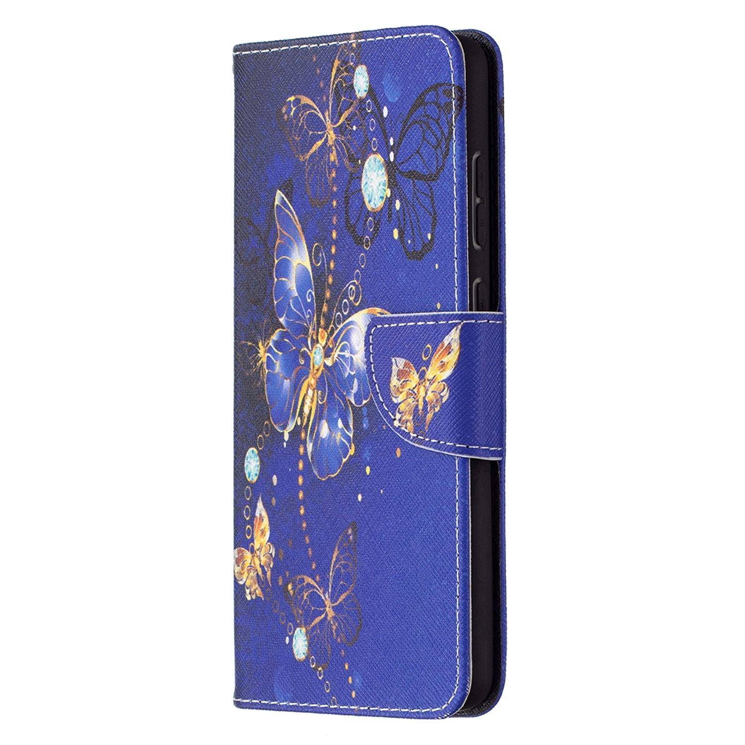 Samsung Galaxy A72 5G Handyhülle Bookcover Blau