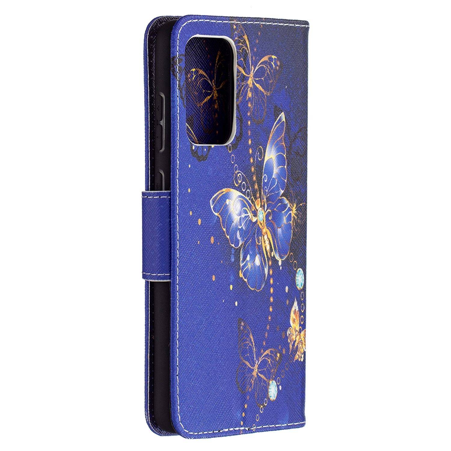 Samsung Galaxy A72 5G Handyhülle Bookcover Blau