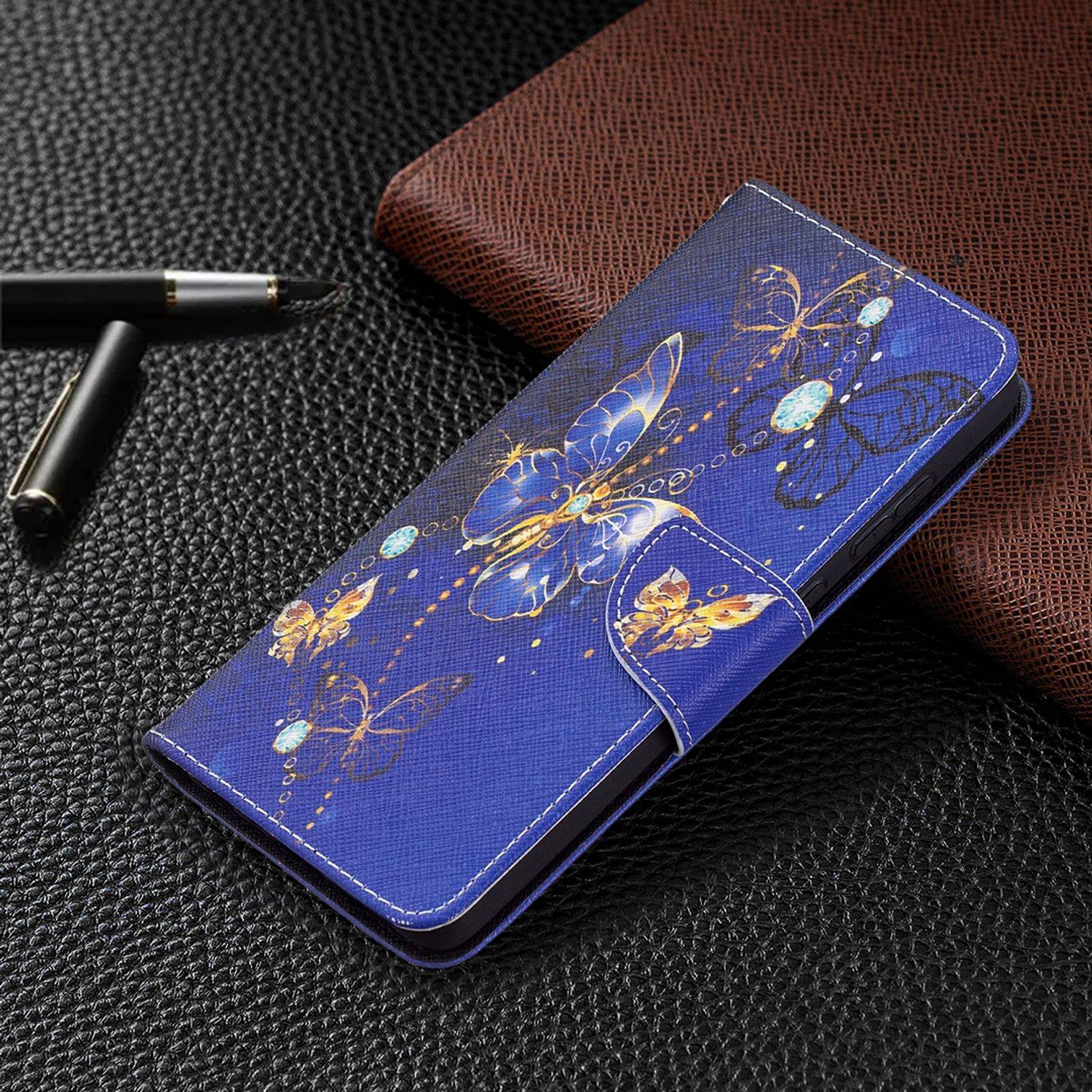 Samsung Galaxy A72 5G Handyhülle Bookcover Blau