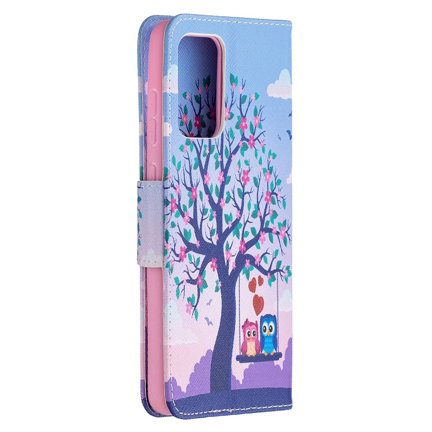 Samsung Galaxy A72 5G Handyhülle Bookcover Rosa