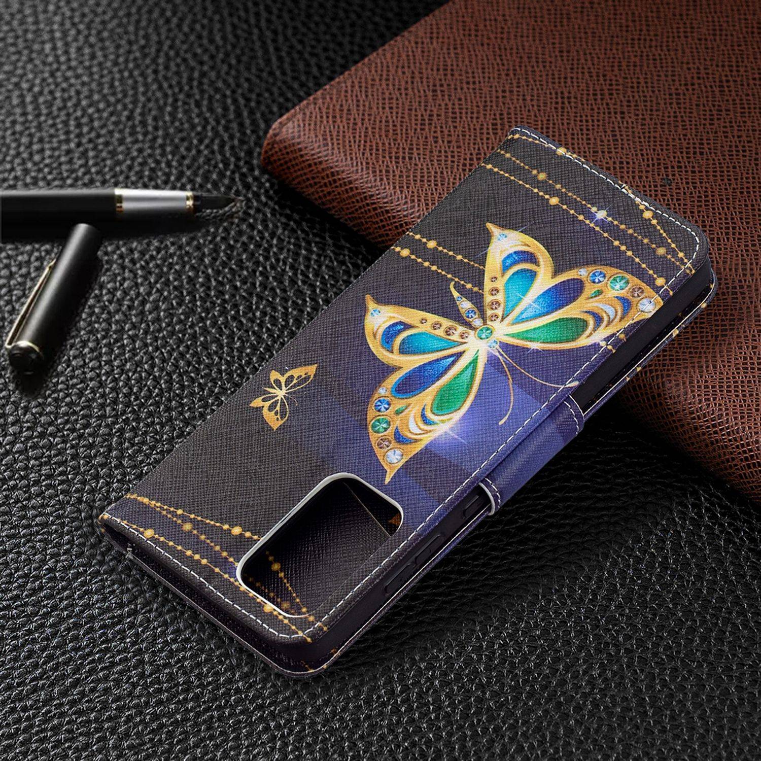 Samsung Galaxy A72 5G Handyhülle Bookcover Schwarz