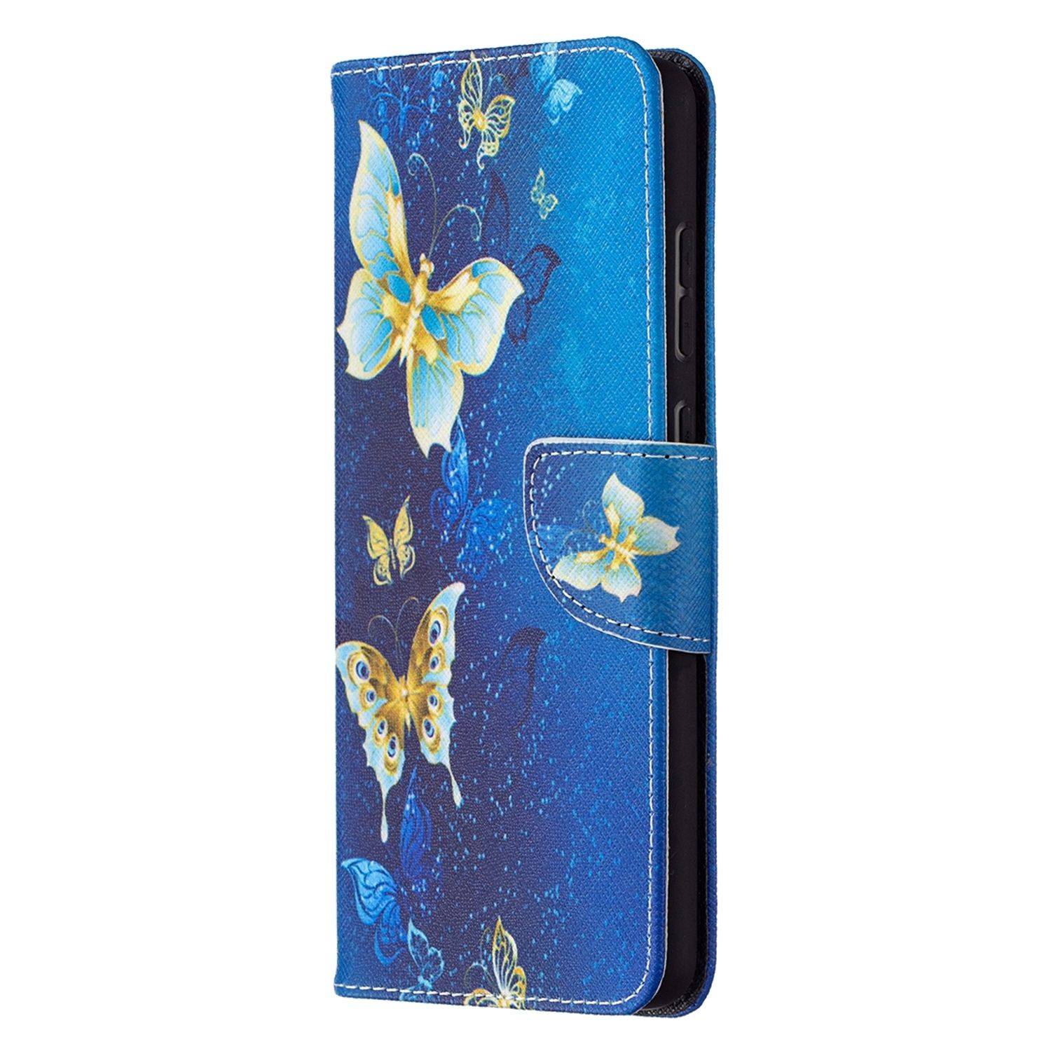 Samsung Galaxy A72 5G Handyhülle Bookcover Blau