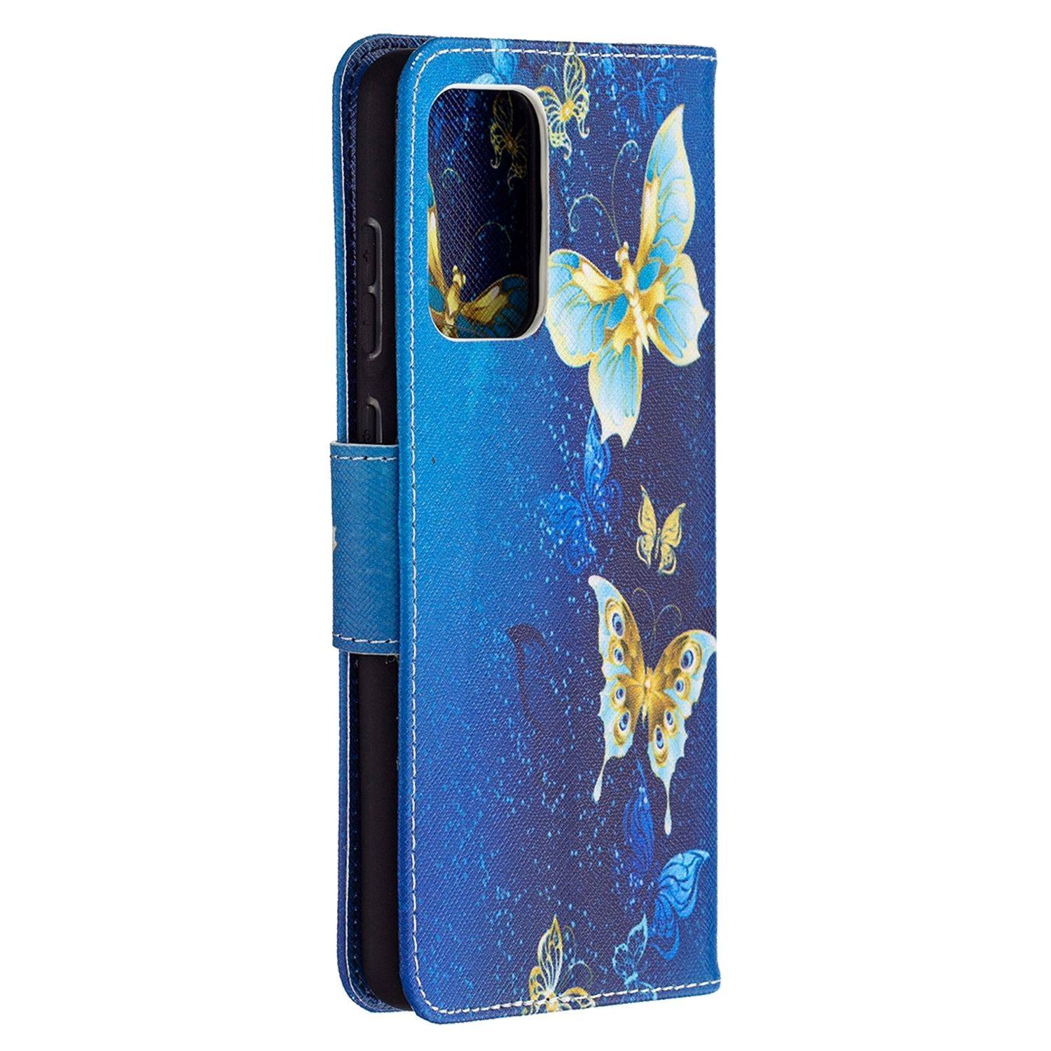 Samsung Galaxy A72 5G Handyhülle Bookcover Blau
