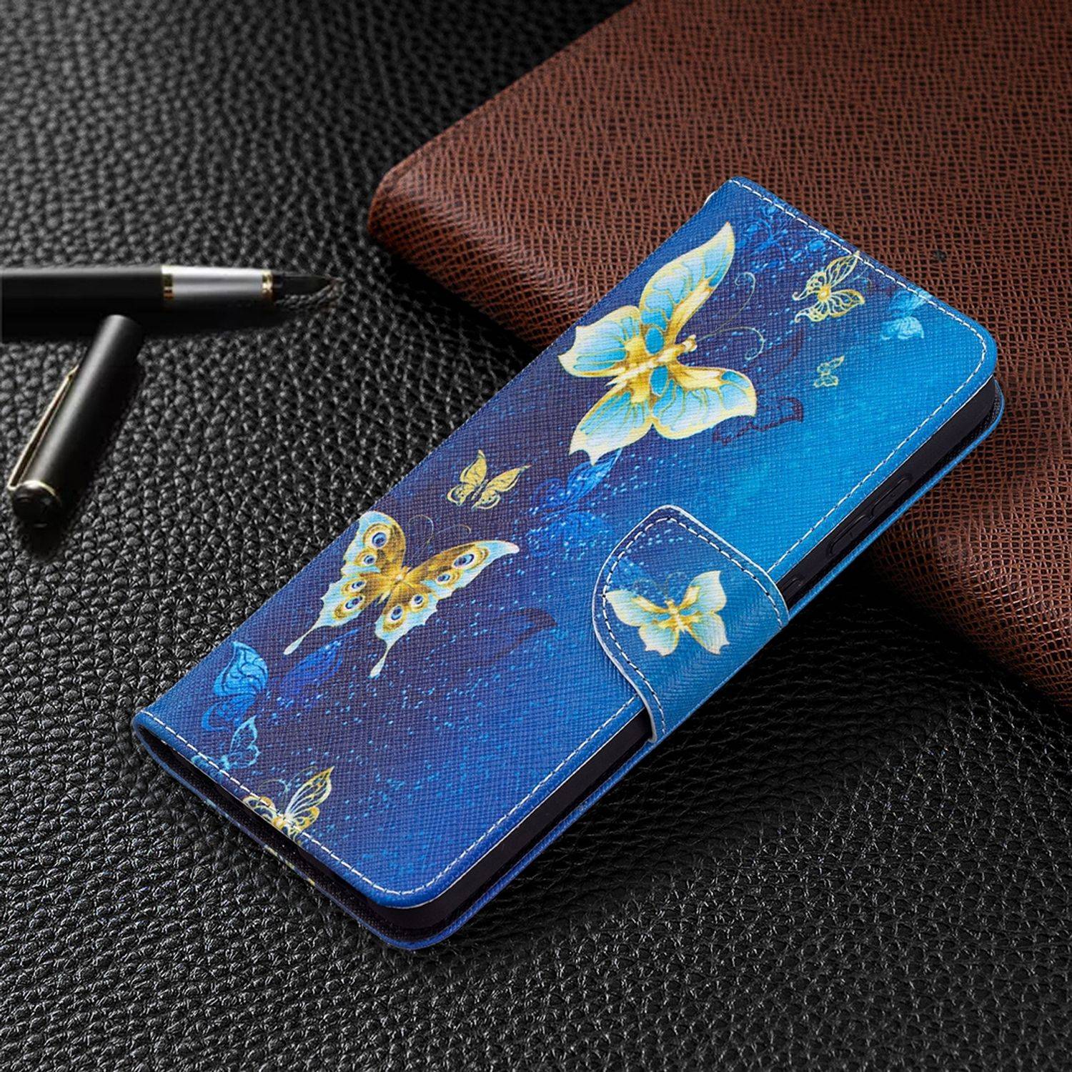 Samsung Galaxy A72 5G Handyhülle Bookcover Blau
