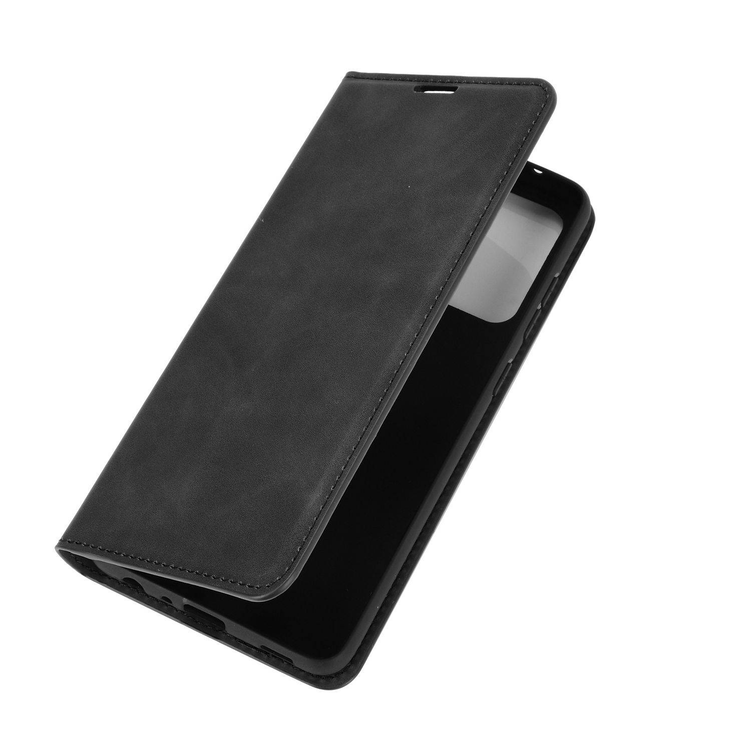 Samsung Galaxy A72 5G Handyhülle Bookcover Schwarz