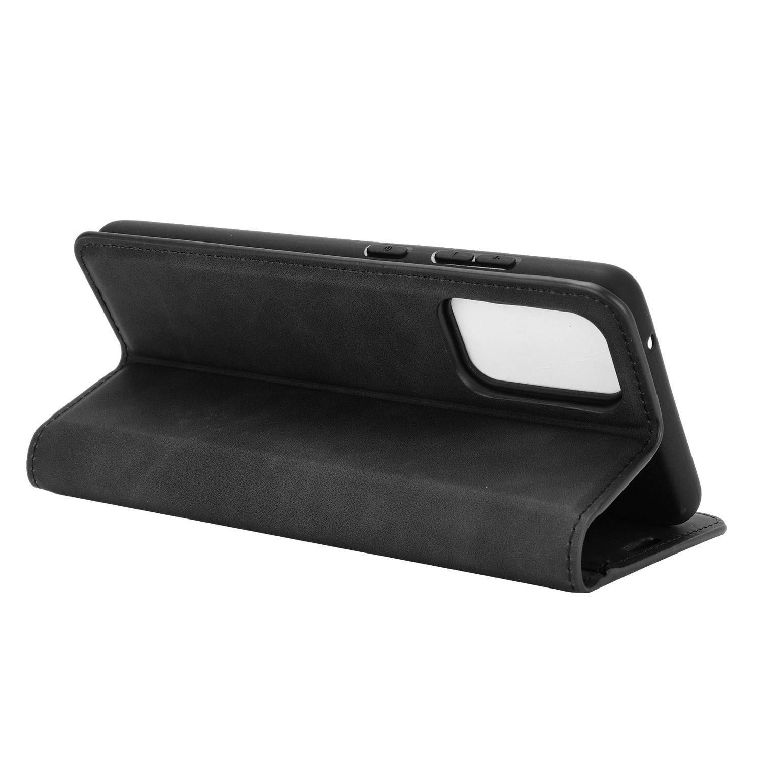 Samsung Galaxy A72 5G Handyhülle Bookcover Schwarz