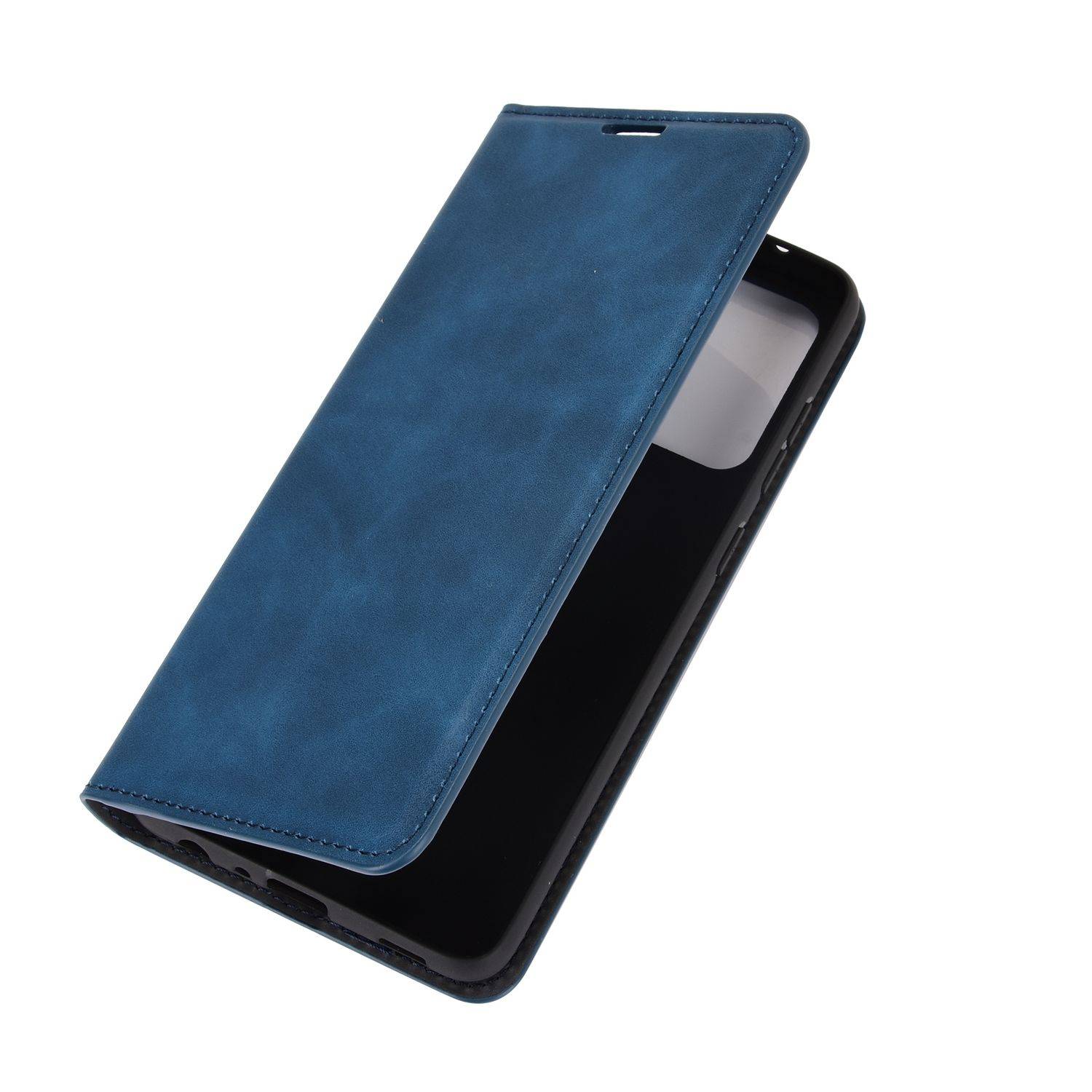 Samsung Galaxy A72 5G Handyhülle Bookcover Blau
