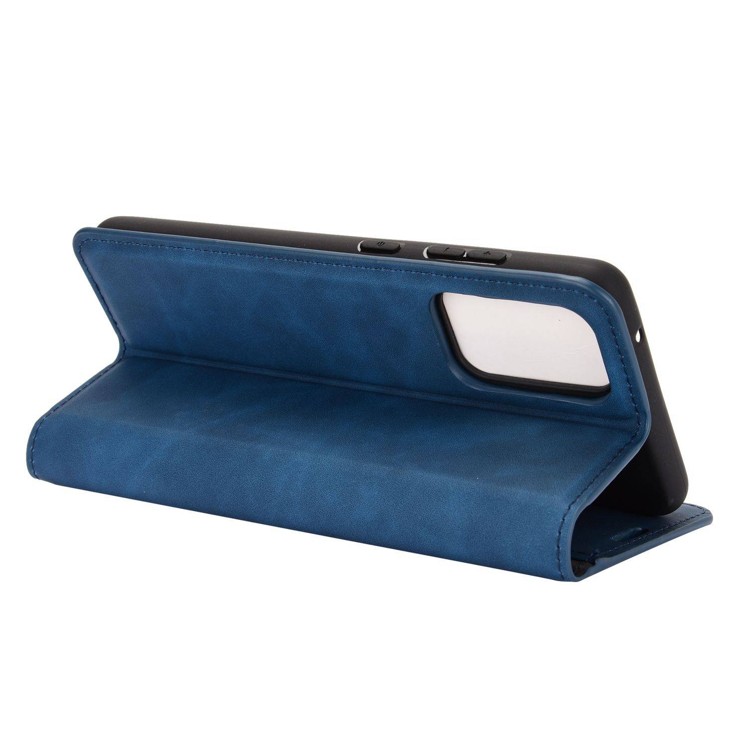 Samsung Galaxy A72 5G Handyhülle Bookcover Blau