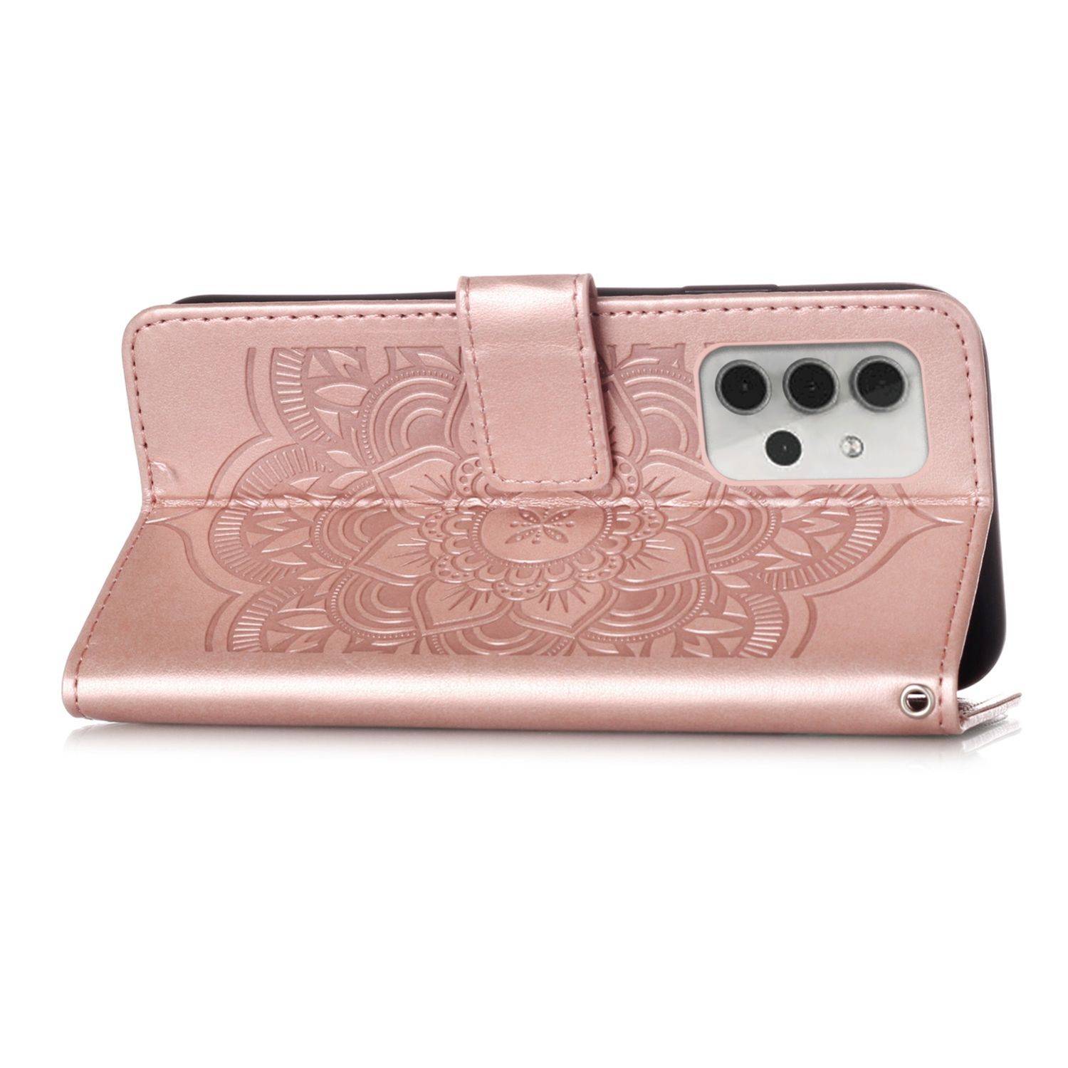 Samsung Galaxy A32 5G Handyhülle Bookcover Rosa