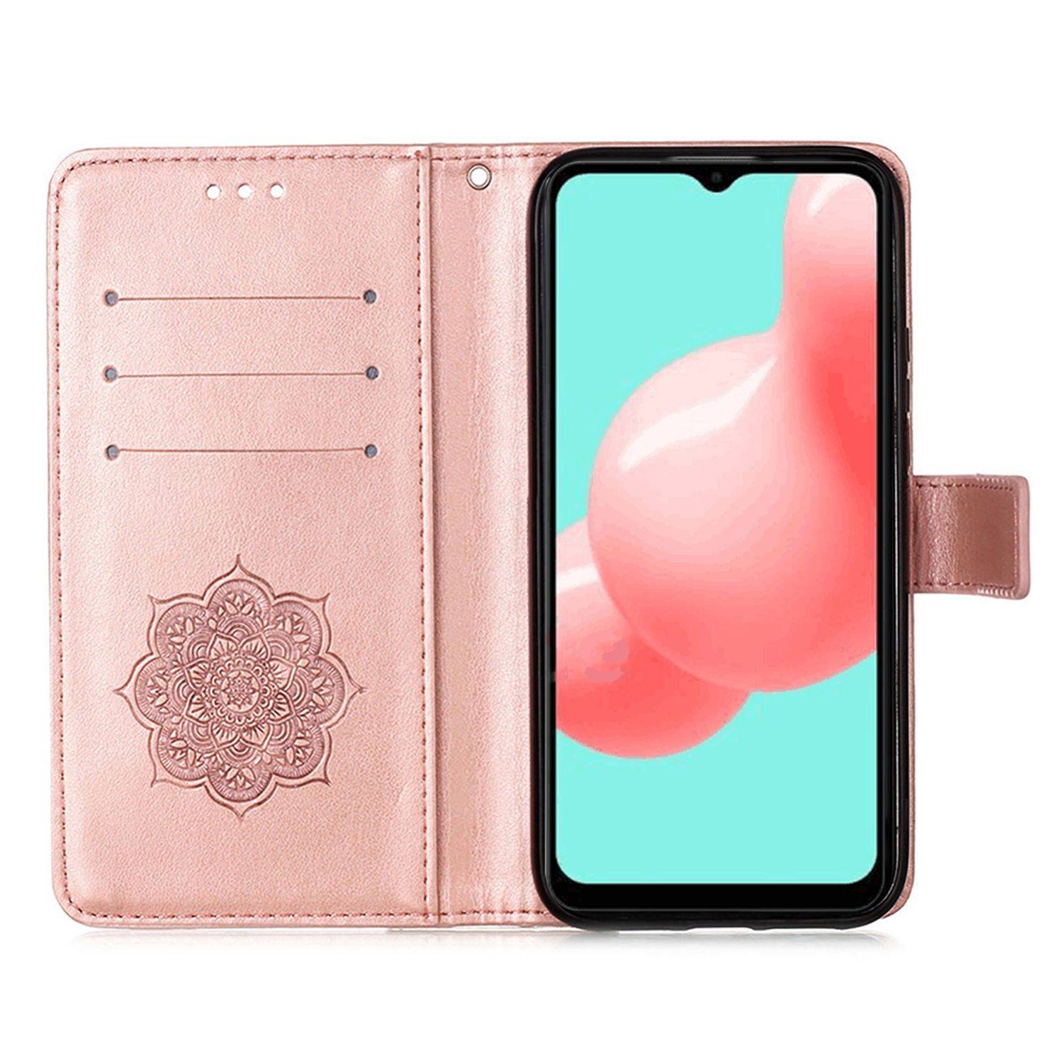 Samsung Galaxy A32 5G Handyhülle Bookcover Rosa