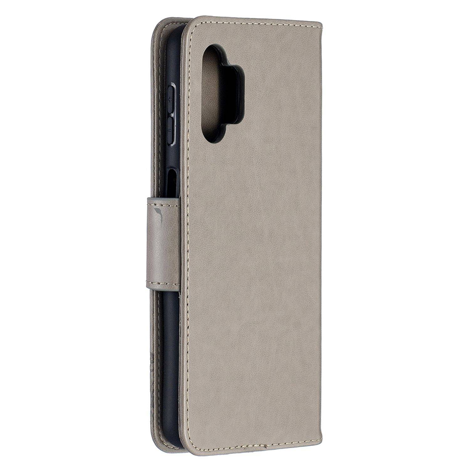 Samsung Galaxy A32 5G Handyhülle Bookcover Grau