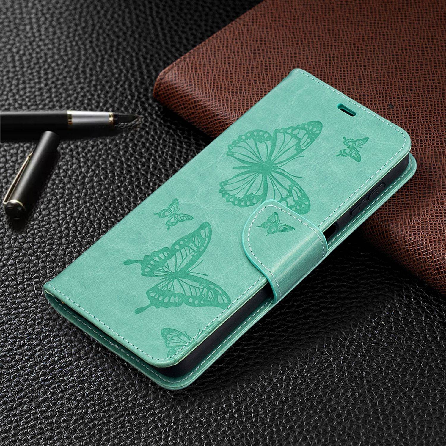 Samsung Galaxy A32 5G Handyhülle Bookcover Grün