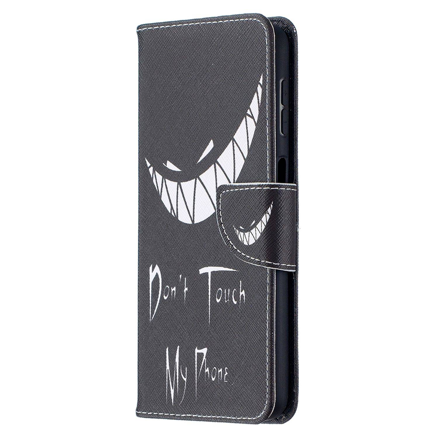 Hülle kompatibel mit Samsung Galaxy A32 5G Kunstleder Handyhülle - Handy Case Schwarz