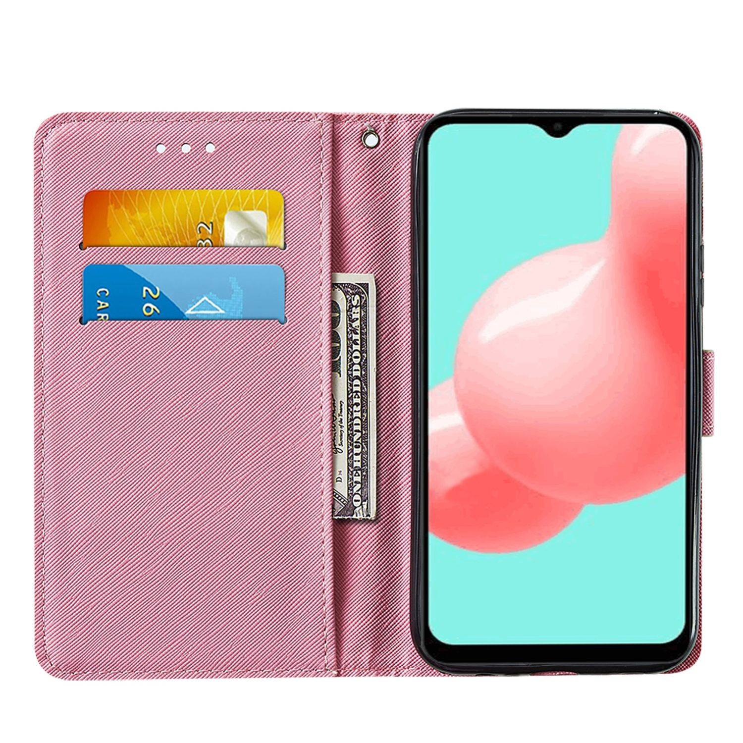 Samsung Galaxy A32 5G Handyhülle Bookcover Rosa