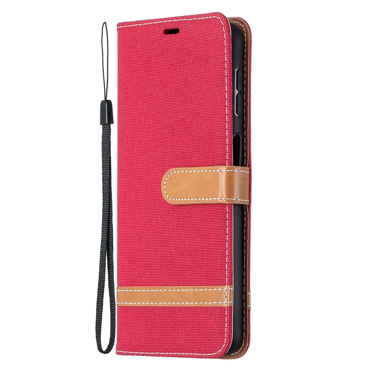 Samsung Galaxy A32 5G Handyhülle Bookcover Rot
