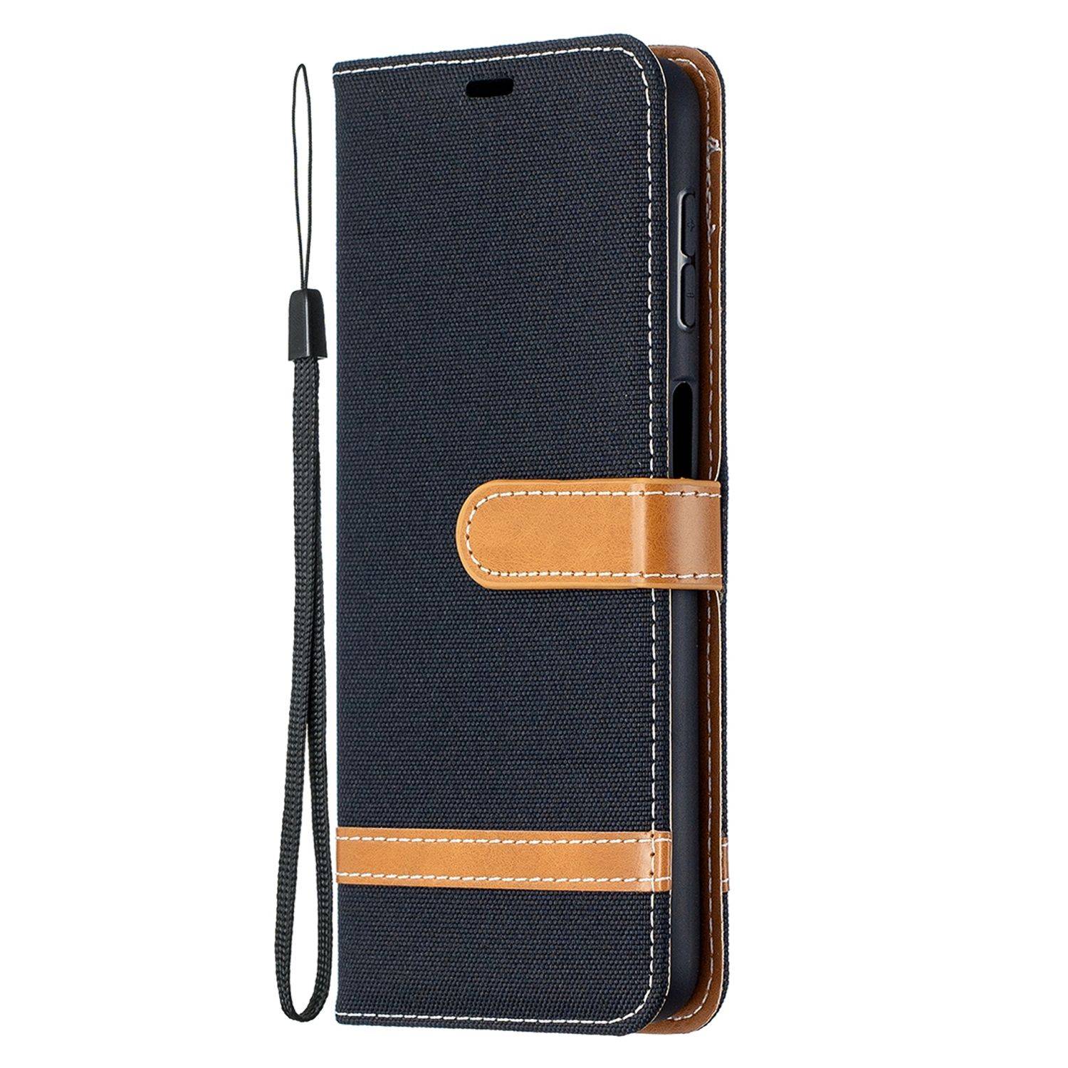 Samsung Galaxy A32 5G Handyhülle Bookcover Schwarz