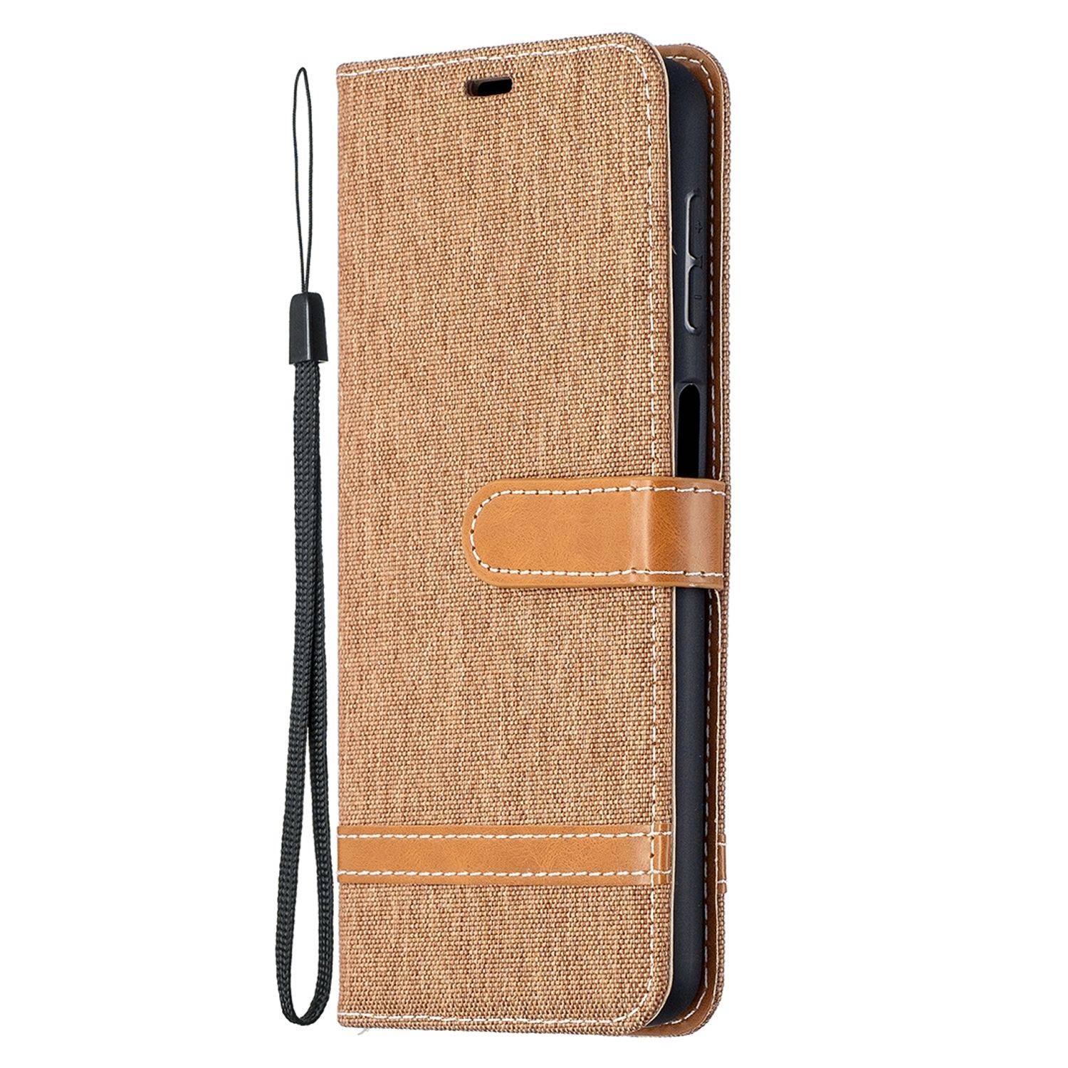 Samsung Galaxy A32 5G Handyhülle Bookcover Braun