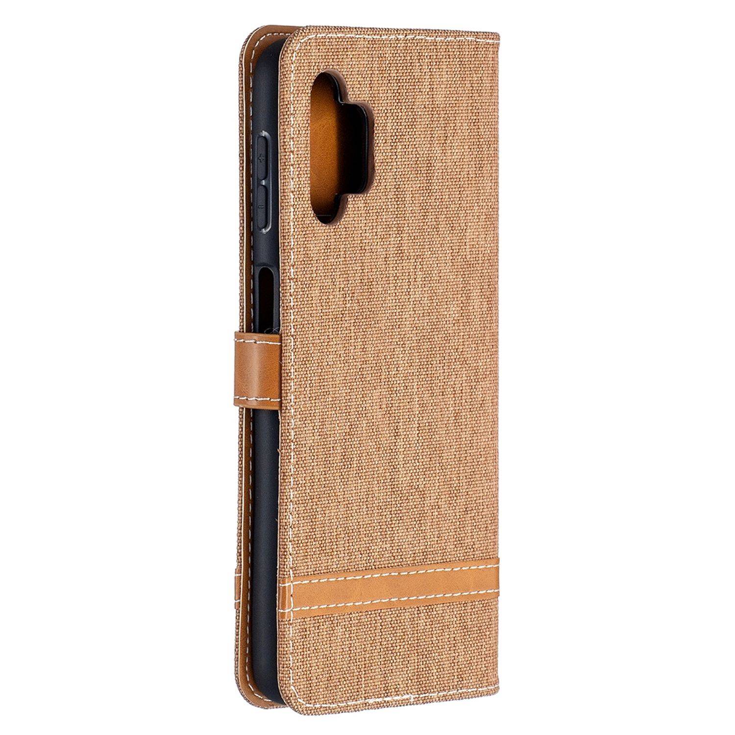 Samsung Galaxy A32 5G Handyhülle Bookcover Braun