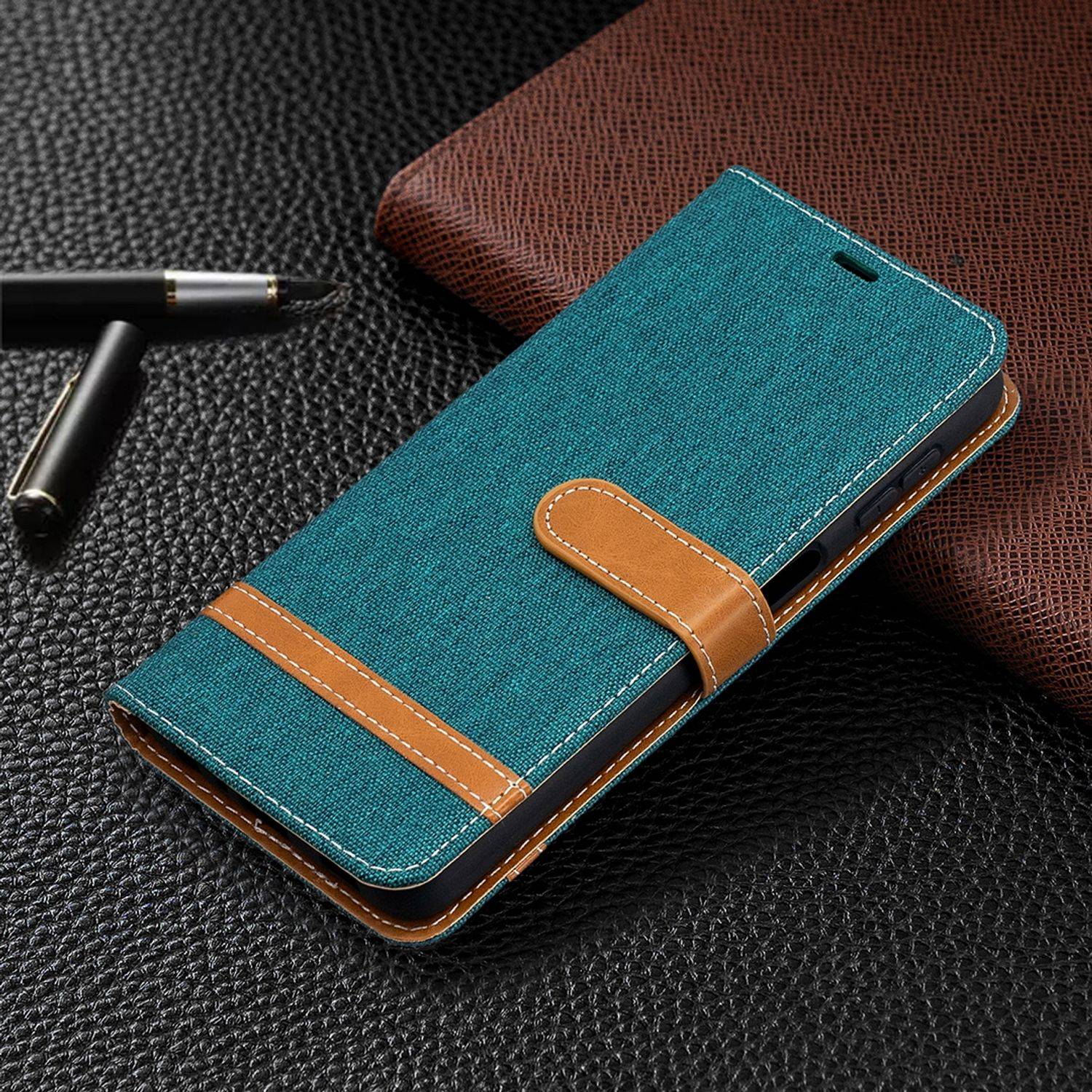 Samsung Galaxy A32 5G Handyhülle Bookcover Grün