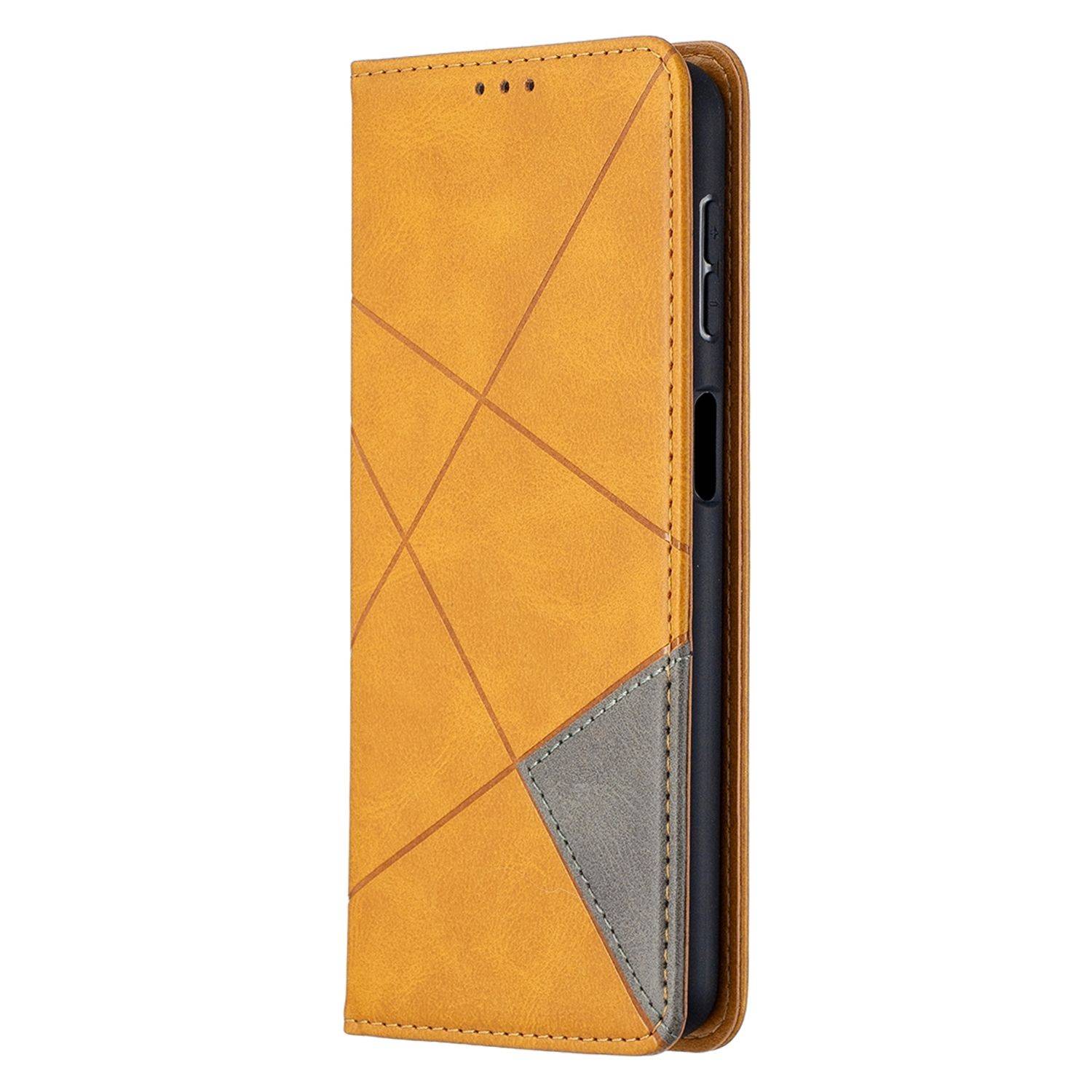Samsung Galaxy A32 5G Handyhülle Bookcover Gelb