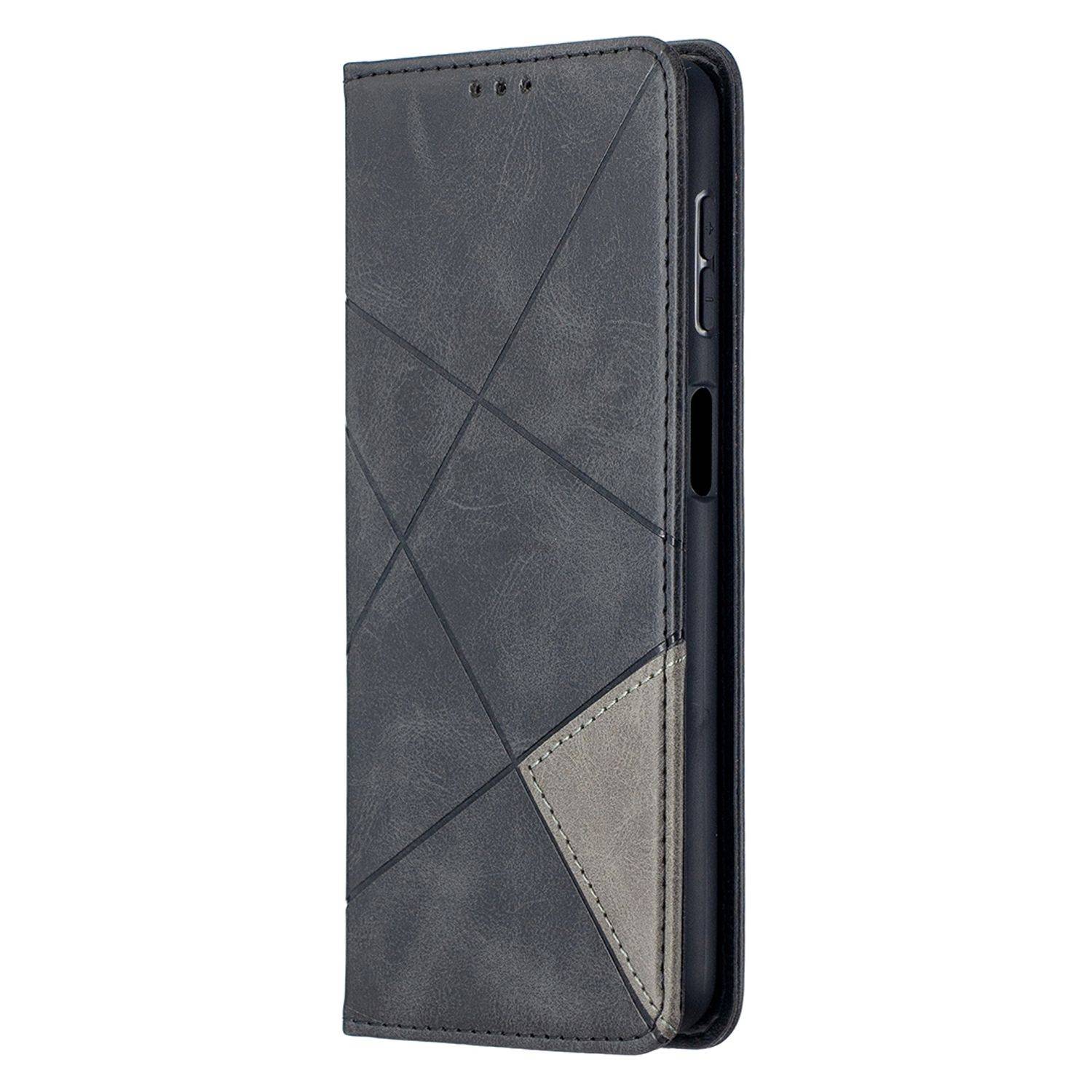 Samsung Galaxy A32 5G Handyhülle Bookcover Schwarz