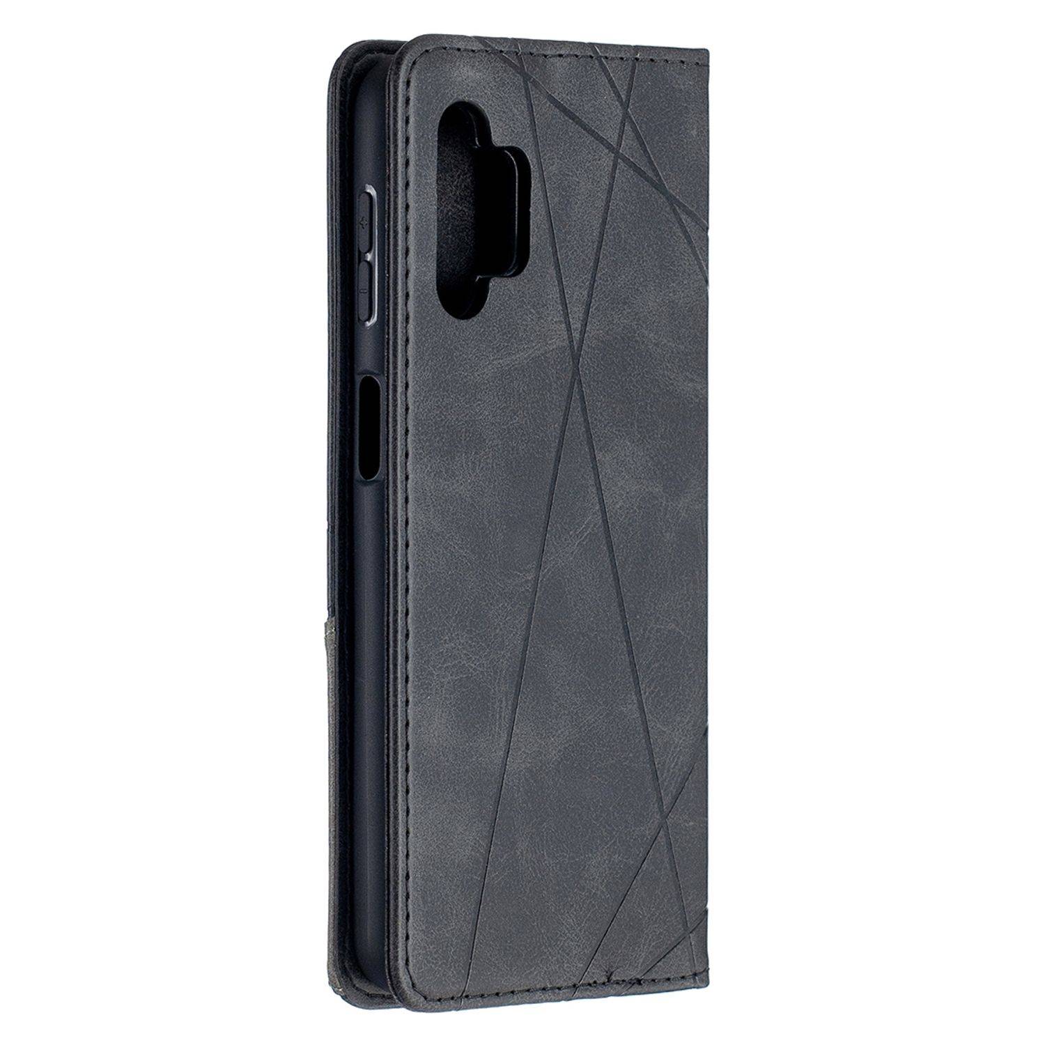 Samsung Galaxy A32 5G Handyhülle Bookcover Schwarz
