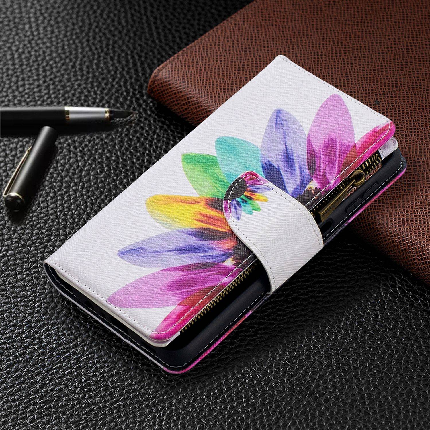 Samsung Galaxy A32 5G Handyhülle Bookcover Weiß