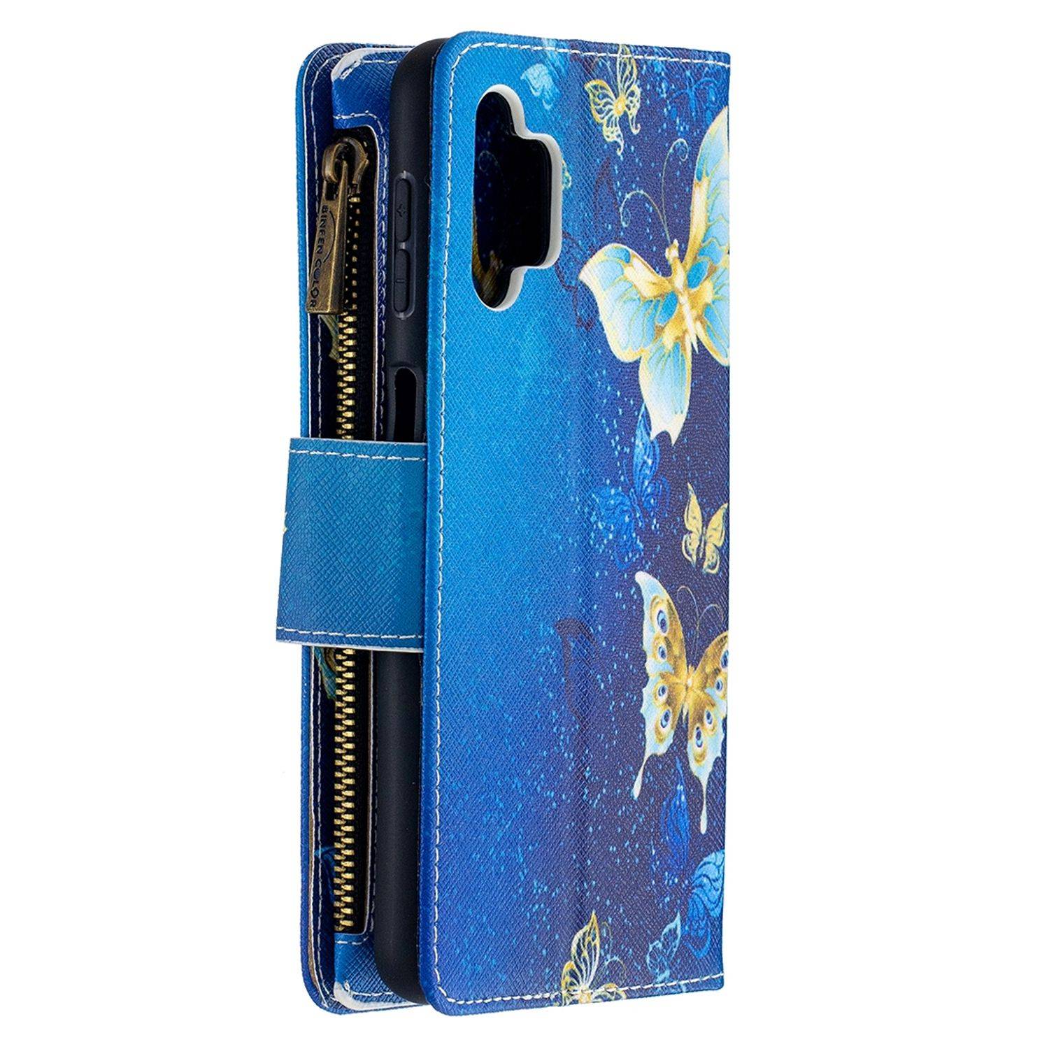 Samsung Galaxy A32 5G Handyhülle Bookcover Blau
