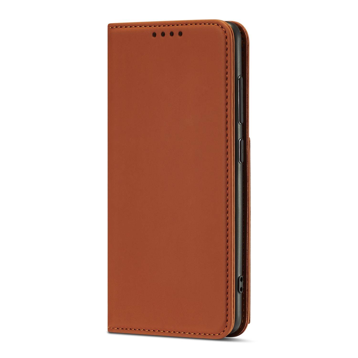Samsung Galaxy A32 5G Handyhülle Bookcover Braun
