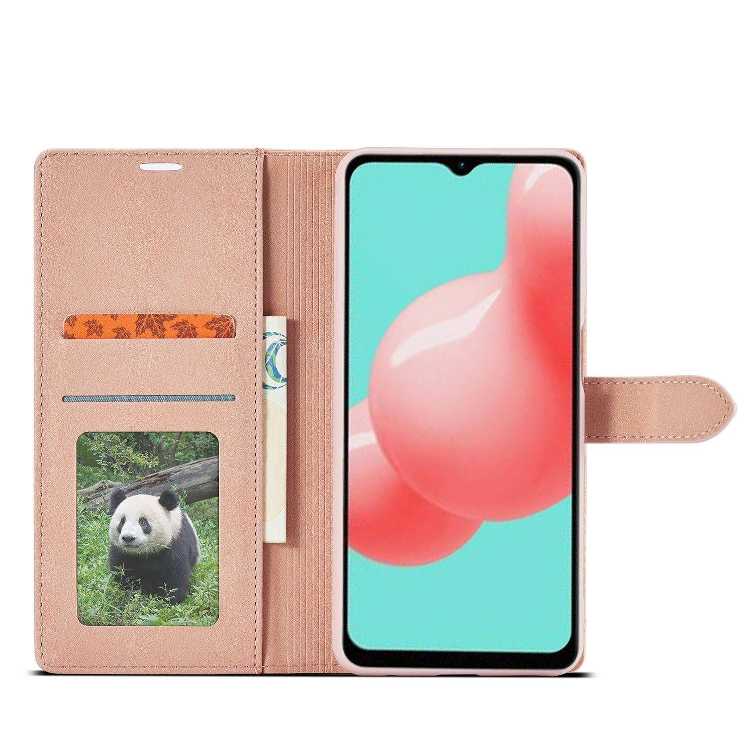 Samsung Galaxy A32 5G Handyhülle Bookcover Rosa