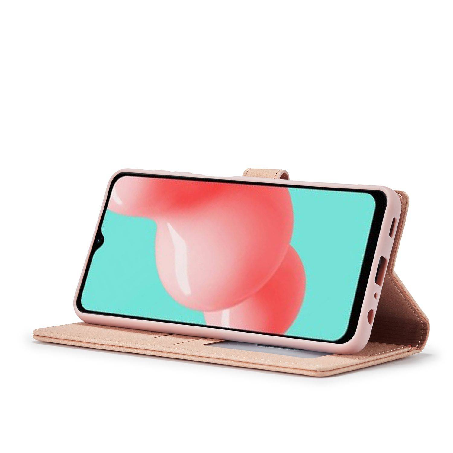 Samsung Galaxy A32 5G Handyhülle Bookcover Rosa