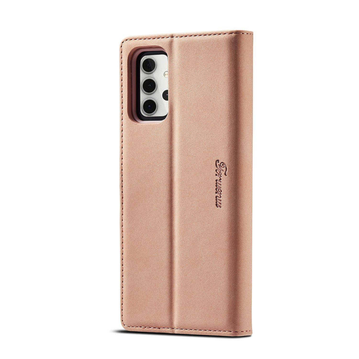 Samsung Galaxy A32 5G Handyhülle Bookcover Rosa