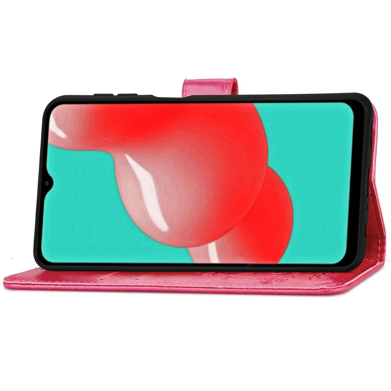 Samsung Galaxy A32 5G Handyhülle Bookcover Rosa